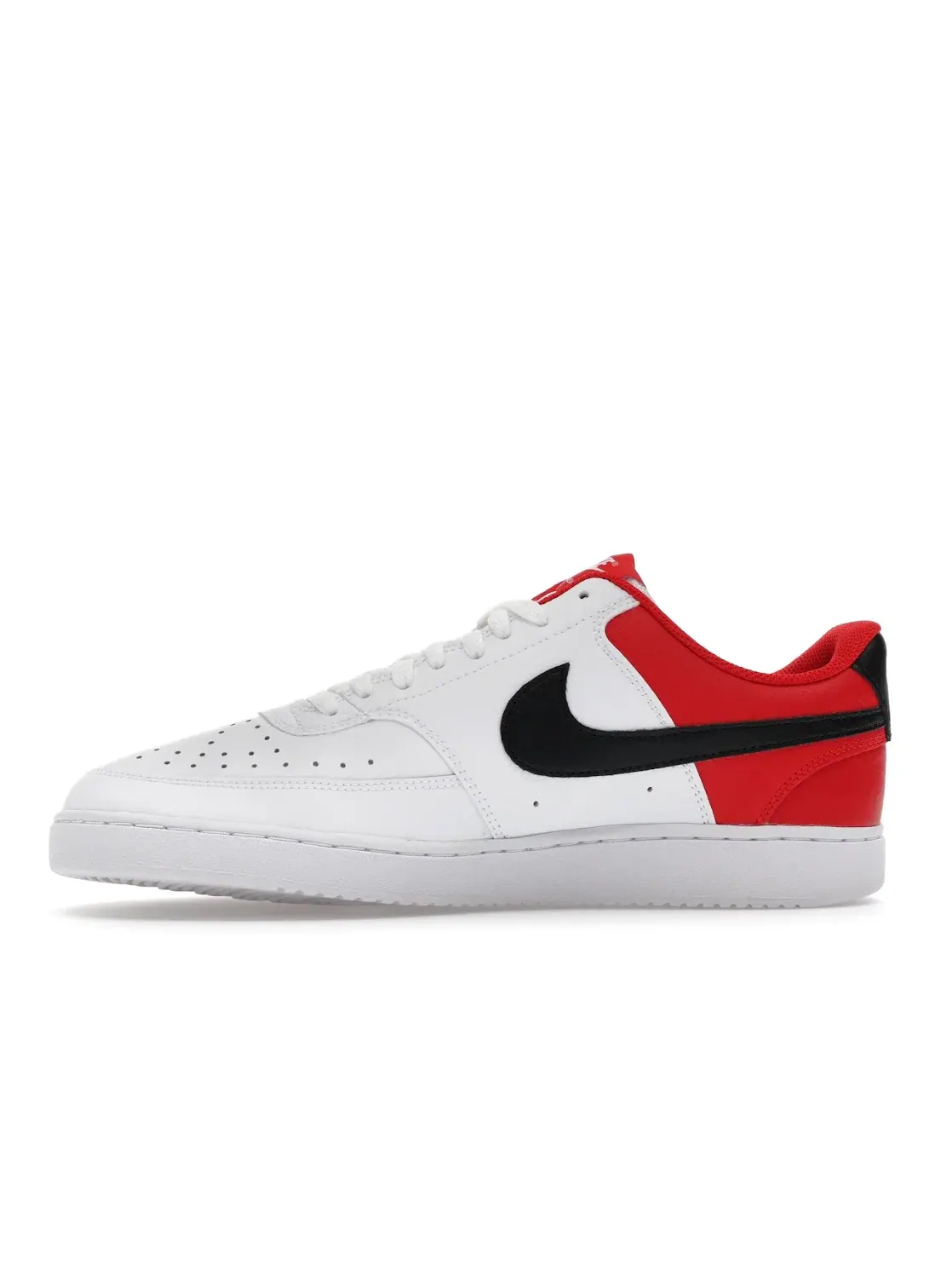 Мужские кроссовки Nike Court Vision Low — изображение 3 из 4, белый/черный/красный