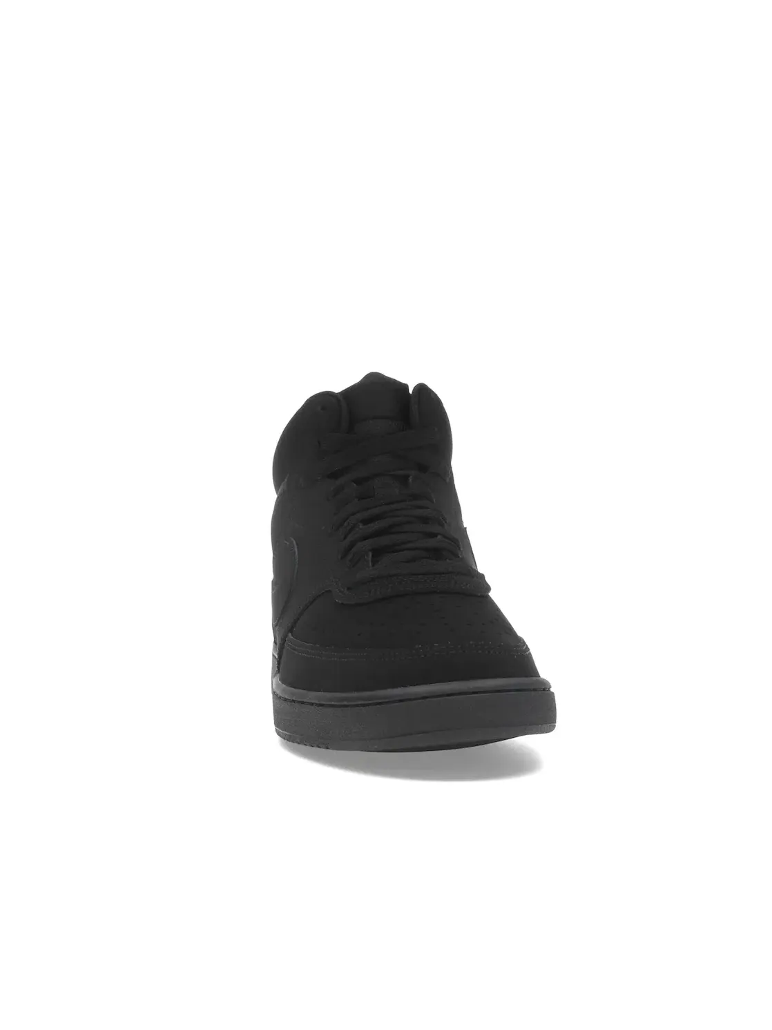 Мужские кроссовки с высоким верхом Nike Court Vision Mid Nike — изображение 2 из 4, черный/черный/черный