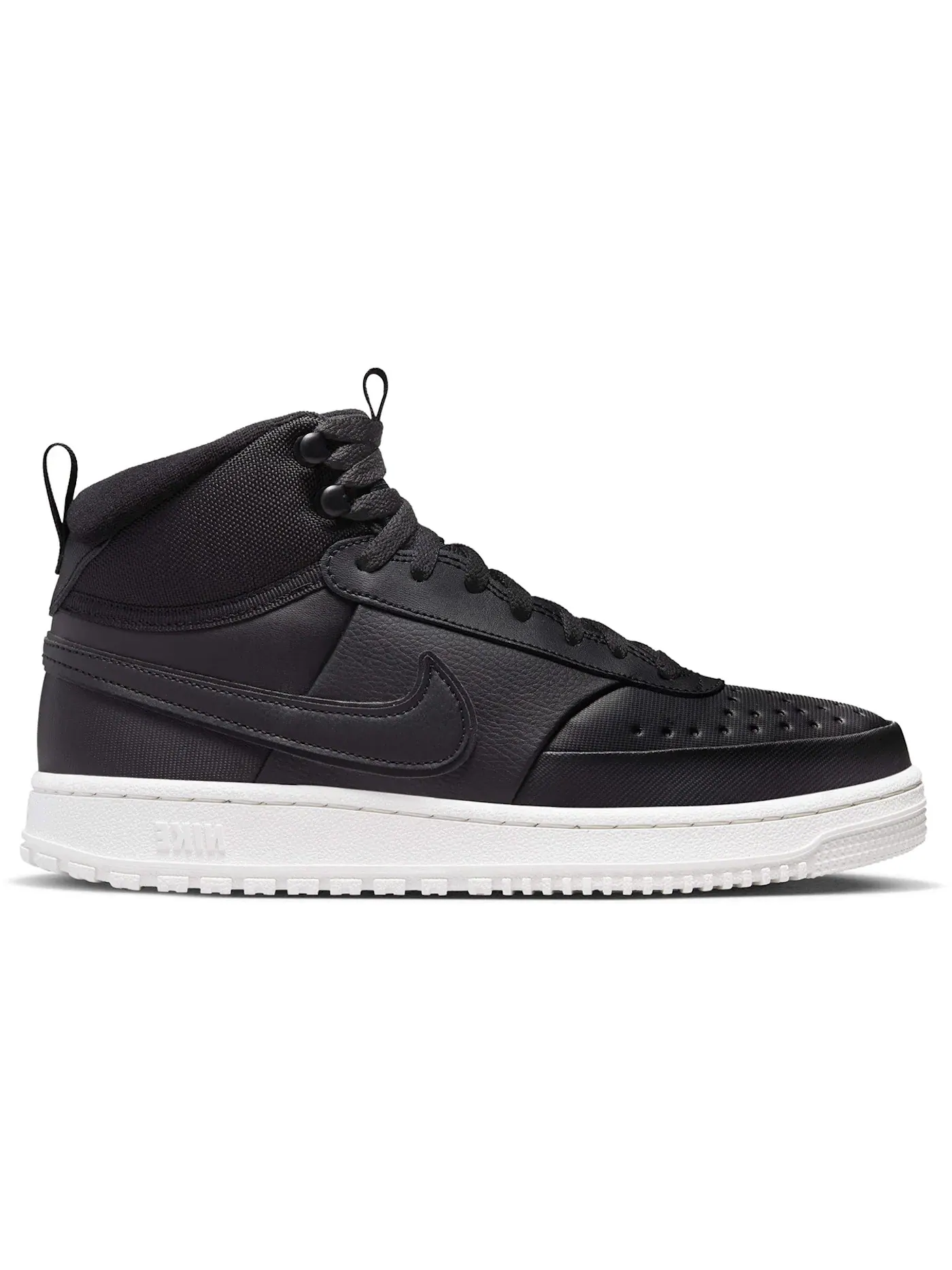 Мужские кроссовки с высоким верхом Nike Court Vision Mid — изображение 1 из 1, черный//черный