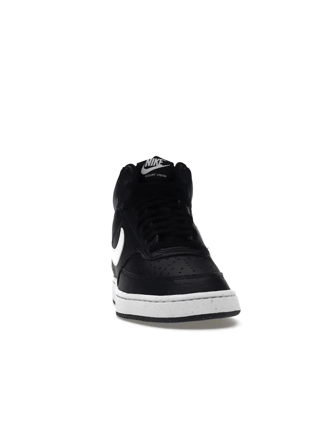 Мужские кроссовки для активного отдыха Nike Court Vision Mid — изображение 2 из 4, черный/черный/белый