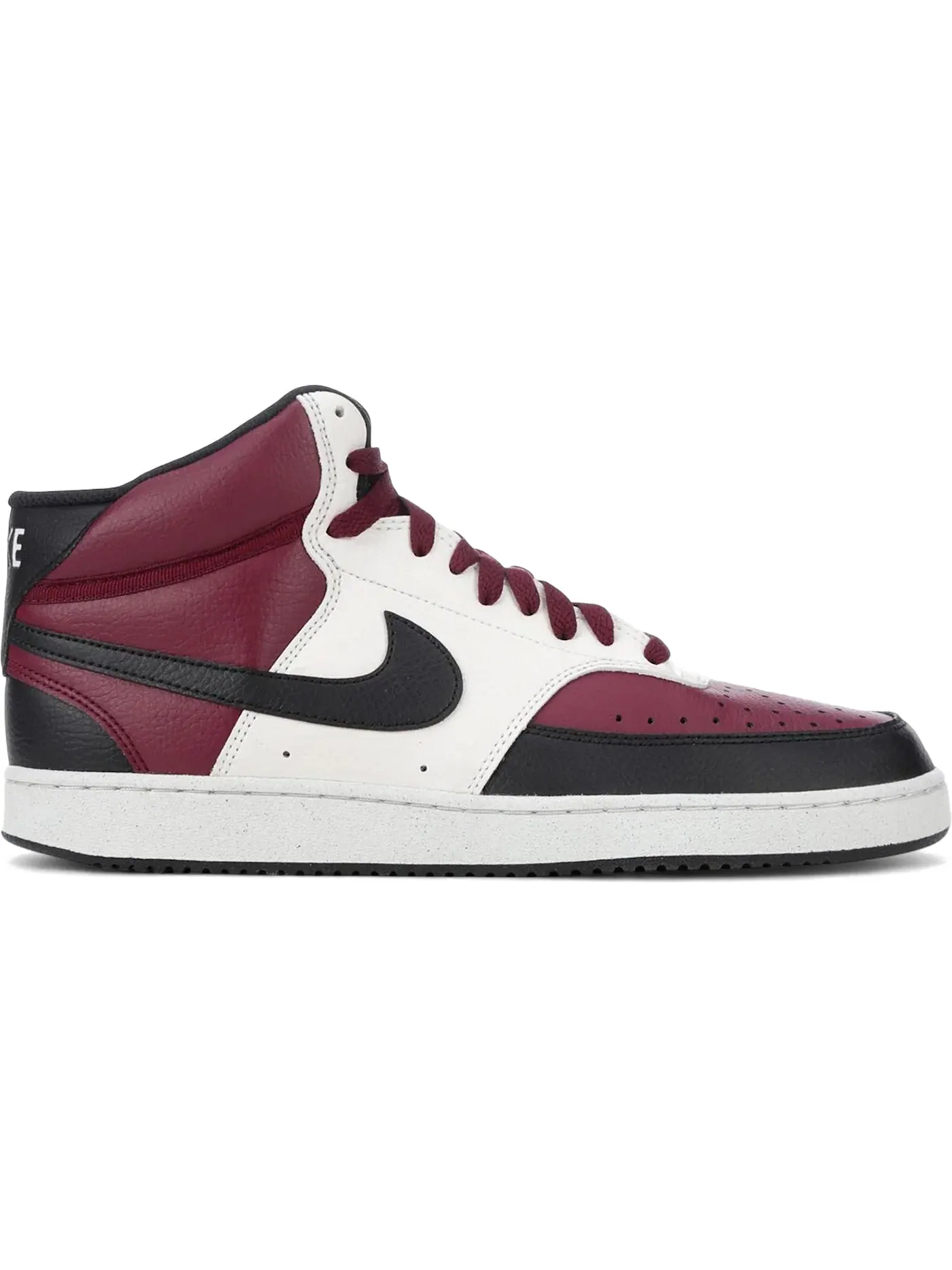 Мужские кроссовки дышащие Nike Court Vision Mid Next Nature — изображение 1 из 1, темный//черный