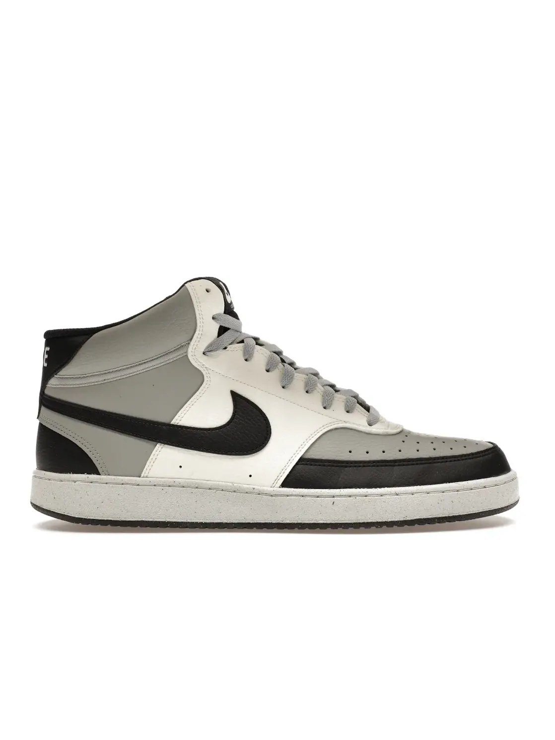 Мужские кроссовки с высоким верхом Nike Court Vision Mid — изображение 1 из 4, светлый серый//черный
