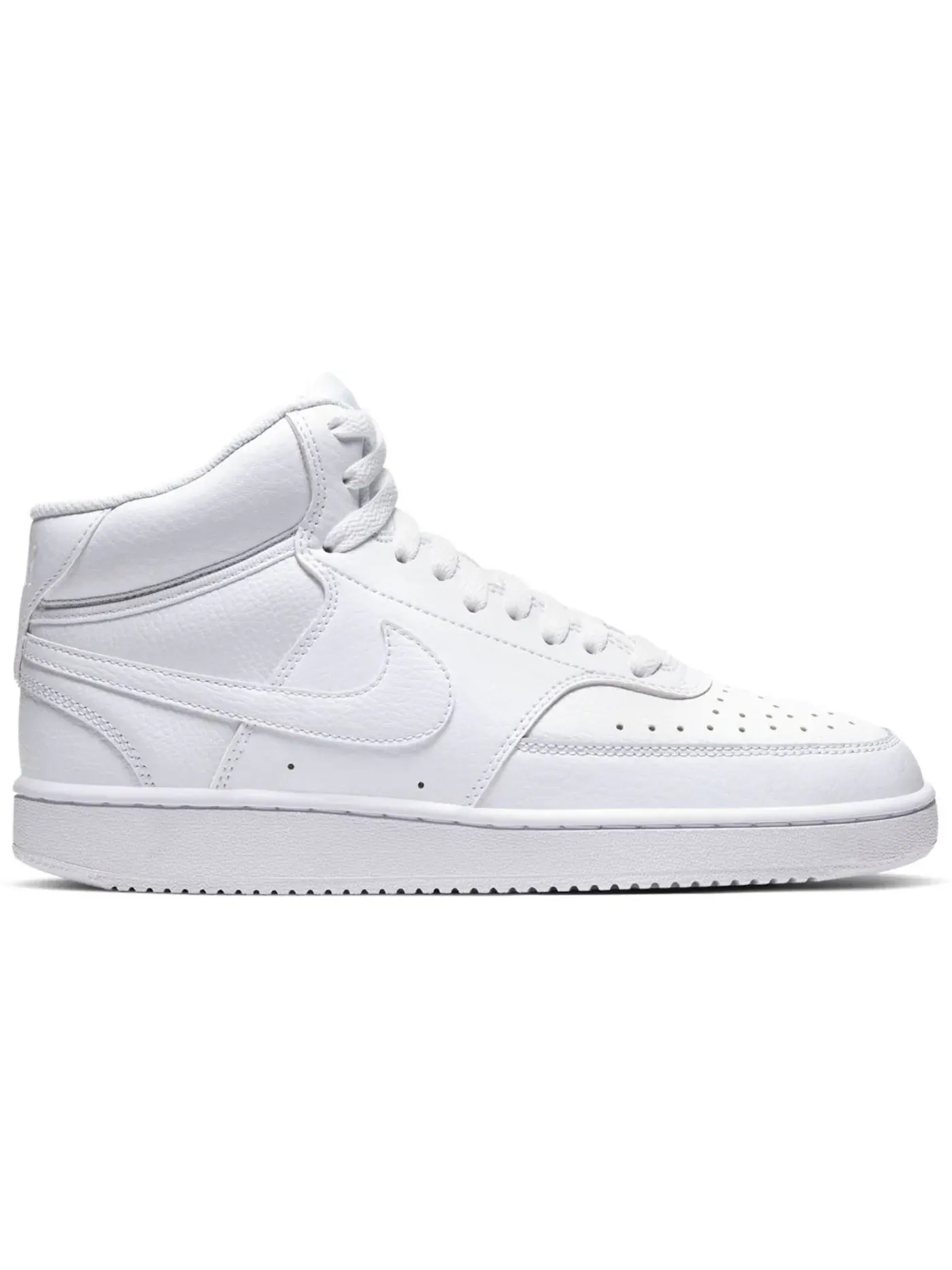 Женские кроссовки Nike Court Vision Mid — изображение 1 из 1, белый/белый/белый