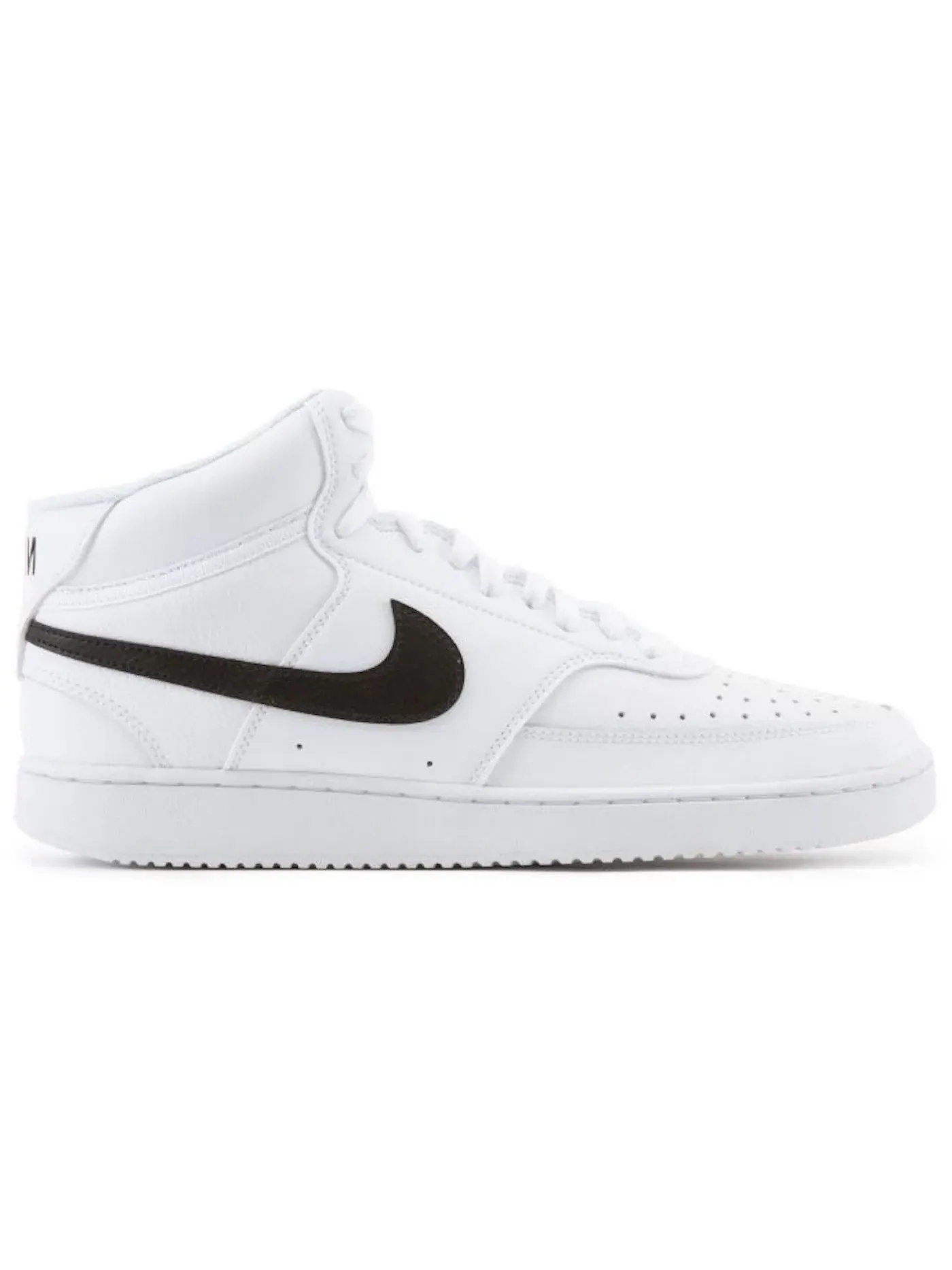 Мужские кроссовки Lifestyle Nike Court Vision Mid — изображение 1 из 1, белый/черный