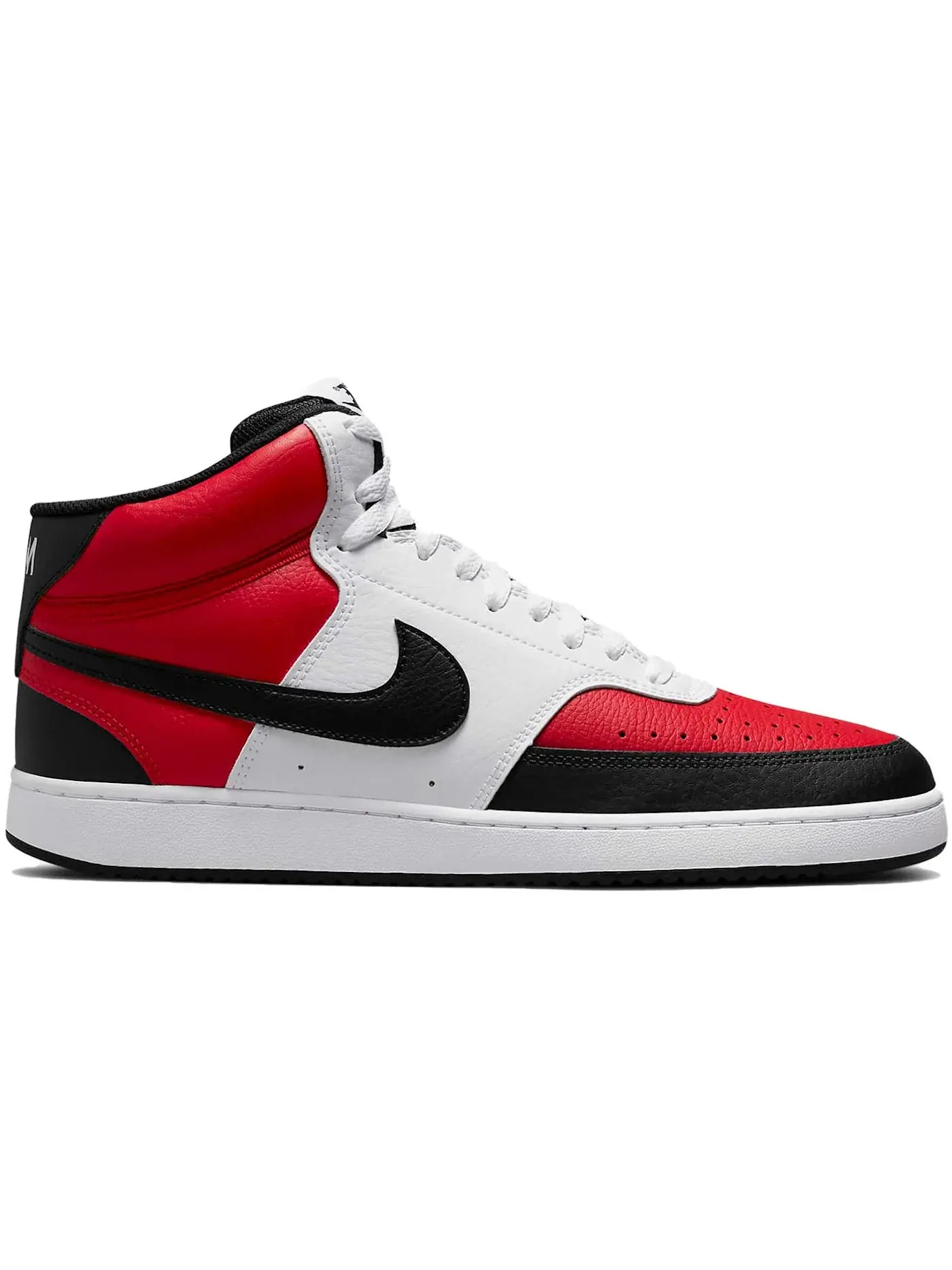 Мужские кроссовки Lifestyle Nike Court Vision Mid — изображение 1 из 1, красный/белый/черный