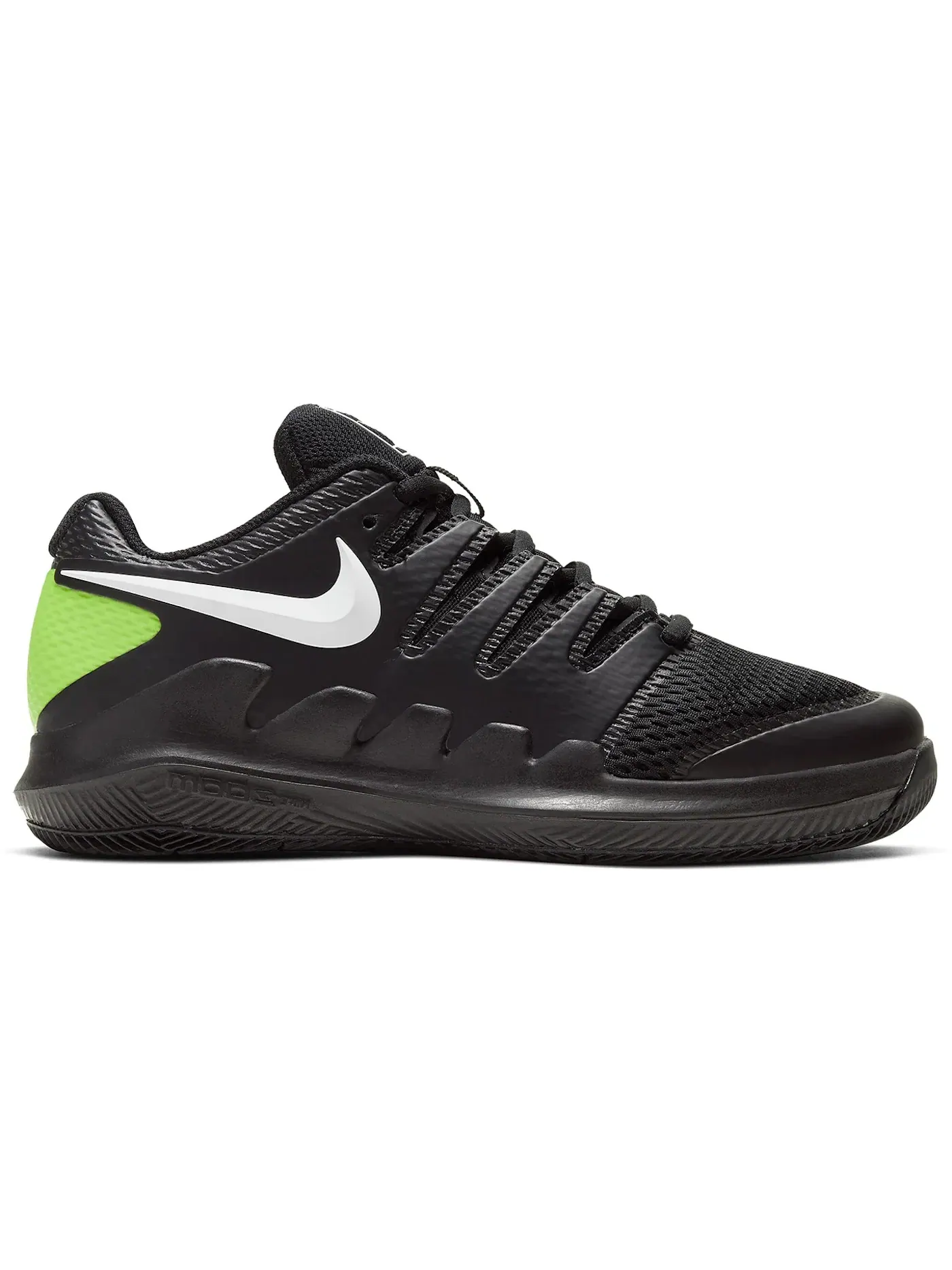 Детские кроссовки для тенниса с поддержкой Nike Court Zoom Vapor X Nike — изображение 1 из 1, черный//белый