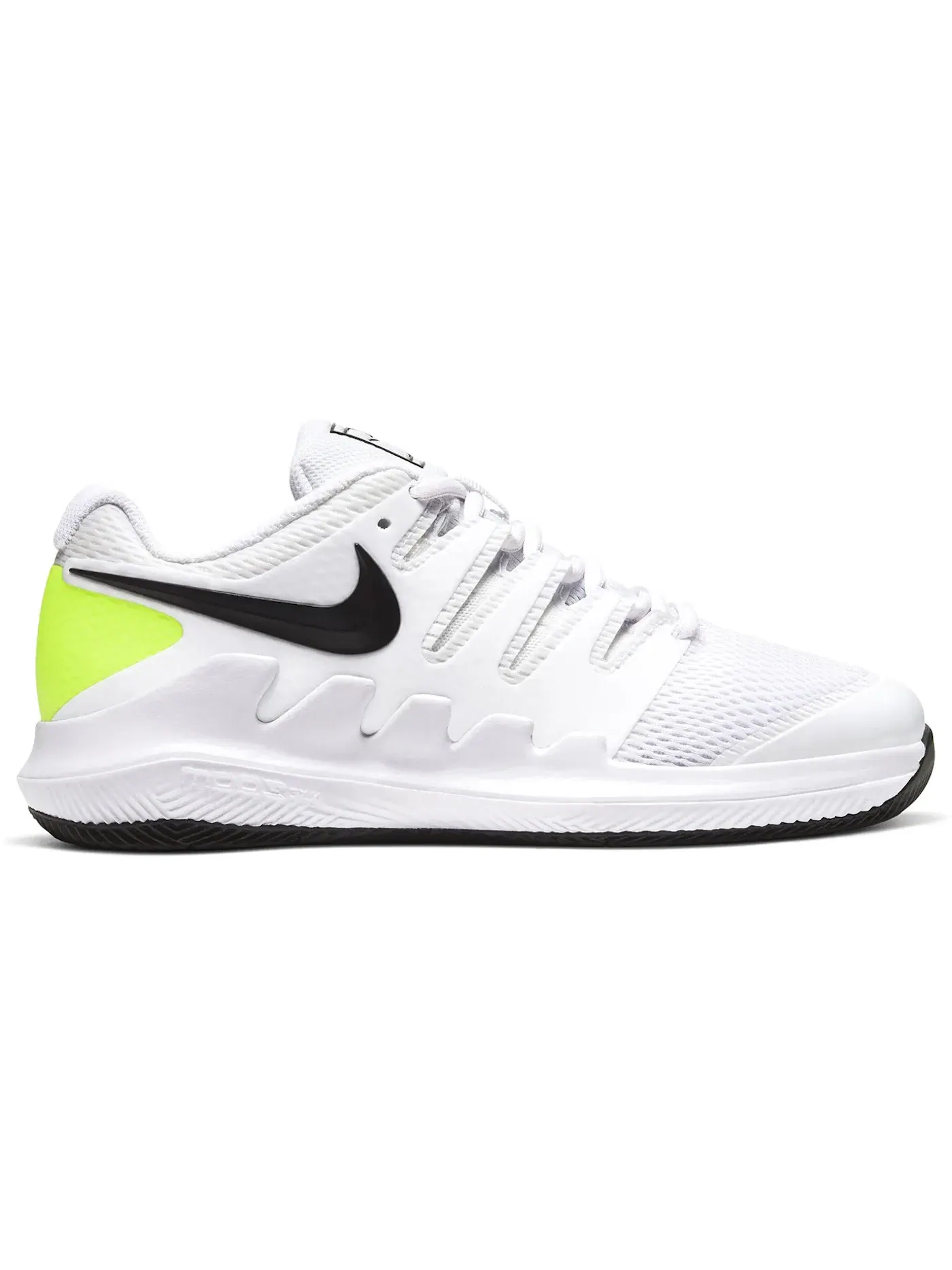 Детские кроссовки для тенниса Nike Court Zoom Vapor X — изображение 1 из 1, белый//черный