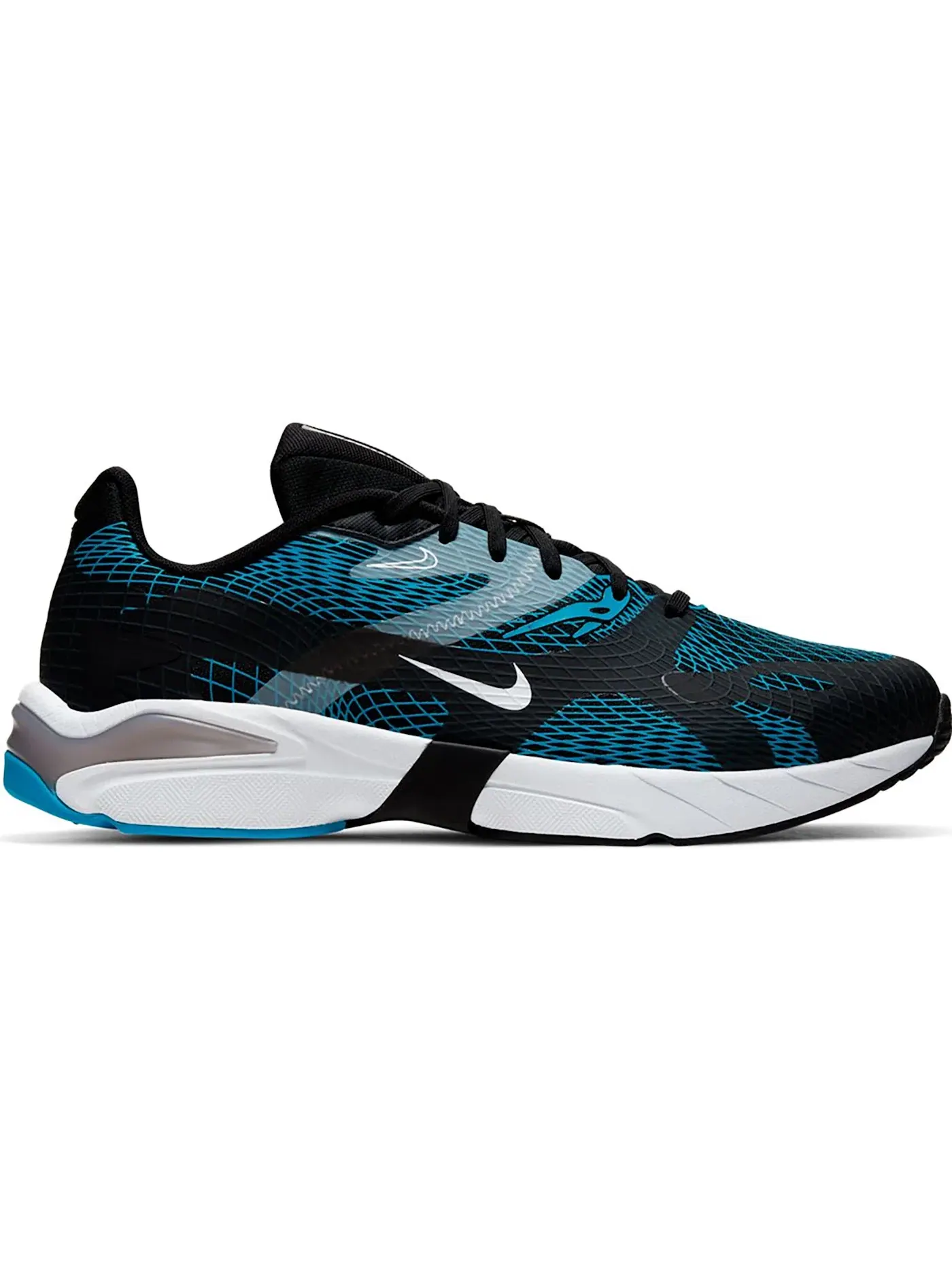 Мужские кроссовки Lifestyle Nike D/MS/X Ghoswift — изображение 1 из 1, черный/синий-серый-белый