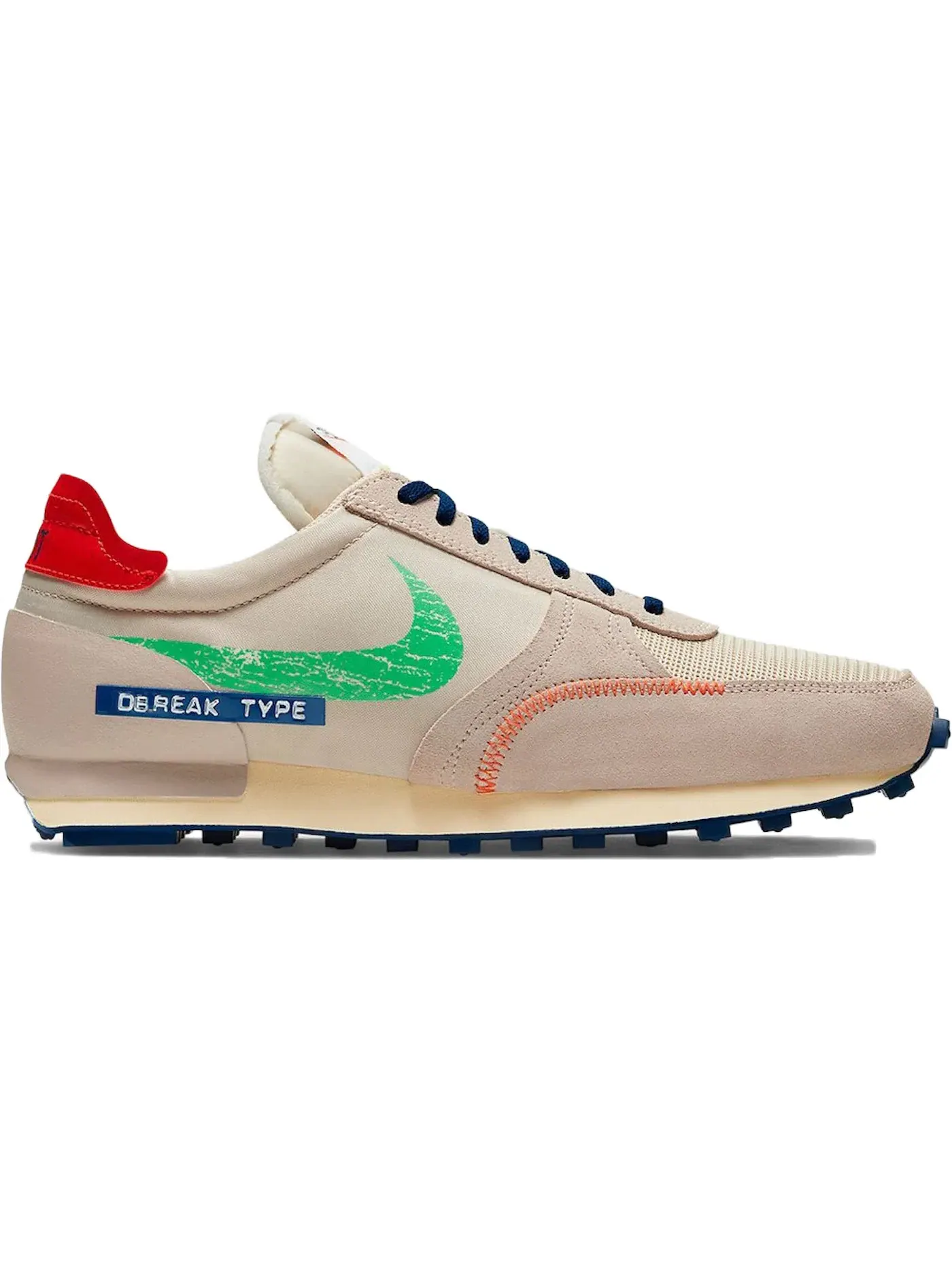 Мужские кроссовки Lifestyle Nike Daybreak Type — изображение 1 из 1, синий-зеленый