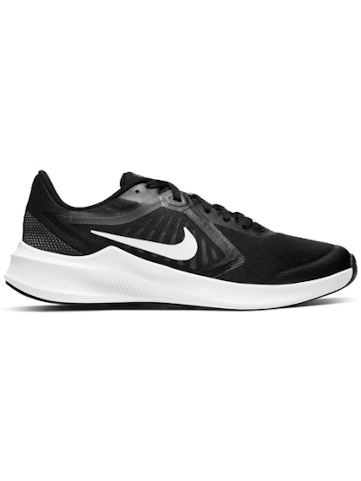Детские кроссовки для повседневной носки Nike Downshifter 10 Nike — изображение 1 из 1, черный//белый
