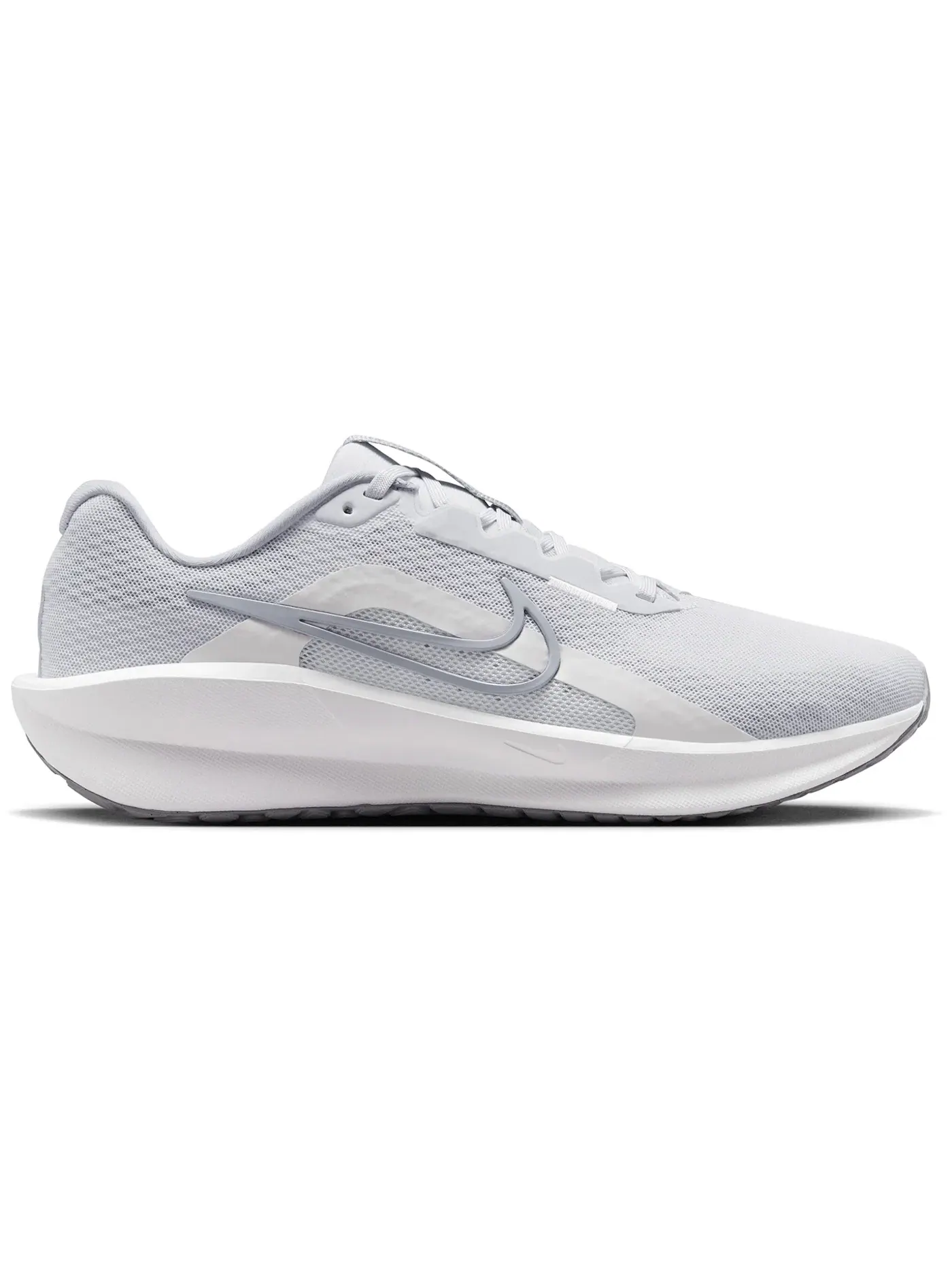 Мужские кроссовки для бега Nike Downshifter 13 — изображение 1 из 1, белый/светлый серый