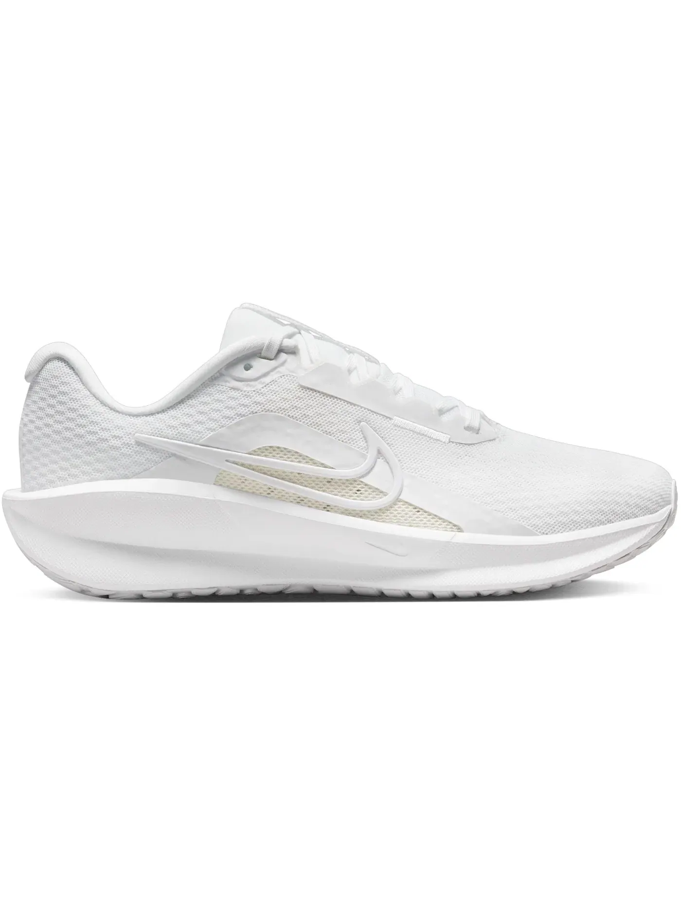 Женские кроссовки для бега Nike Downshifter 13 — изображение 1 из 1, белый/платиновый/белый