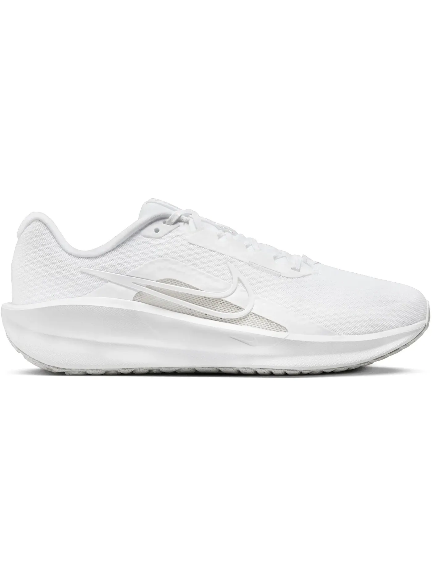 Мужские кроссовки для бега Nike Downshifter 13 — изображение 1 из 1, белый/серый