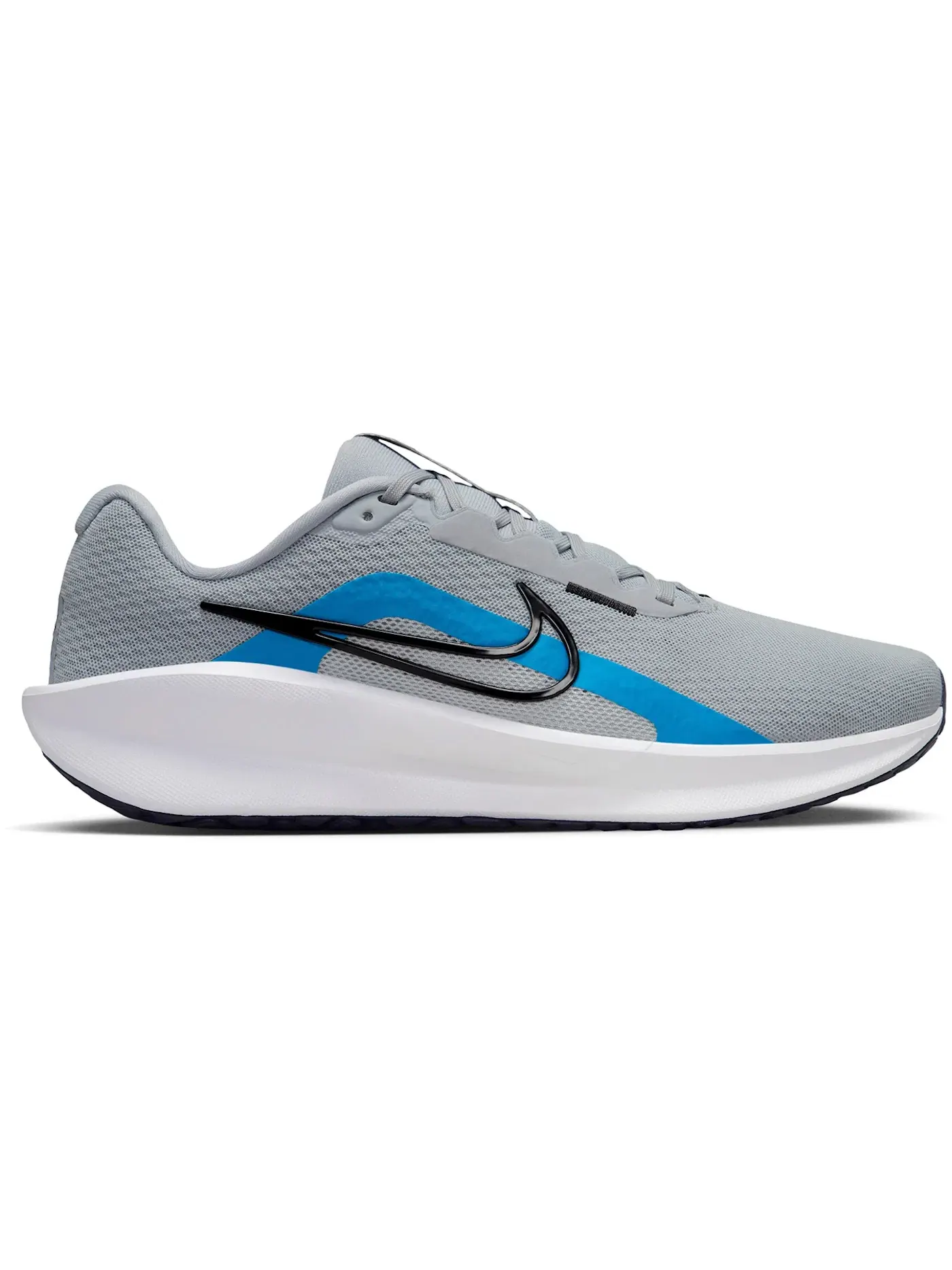 Мужские кроссовки для бега Nike Downshifter 13 — изображение 1 из 1, серый/синий/белый/черный
