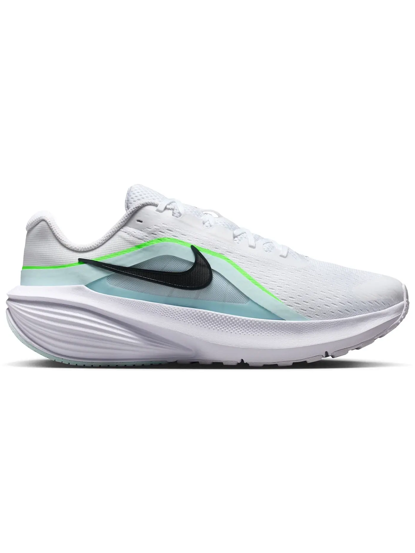 Мужские кроссовки для бега Nike Downshifter 14 — изображение 1 из 1, белый синий зеленый