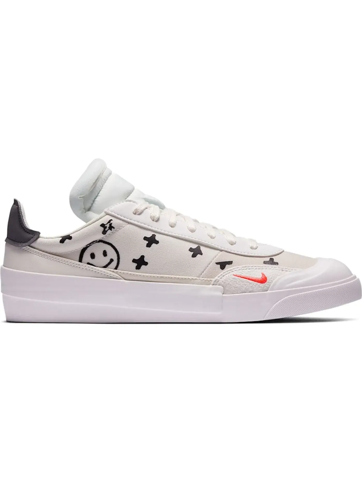 Мужские кроссовки Lifestyle Nike Drop Type LX — изображение 1 из 1, белый/черный