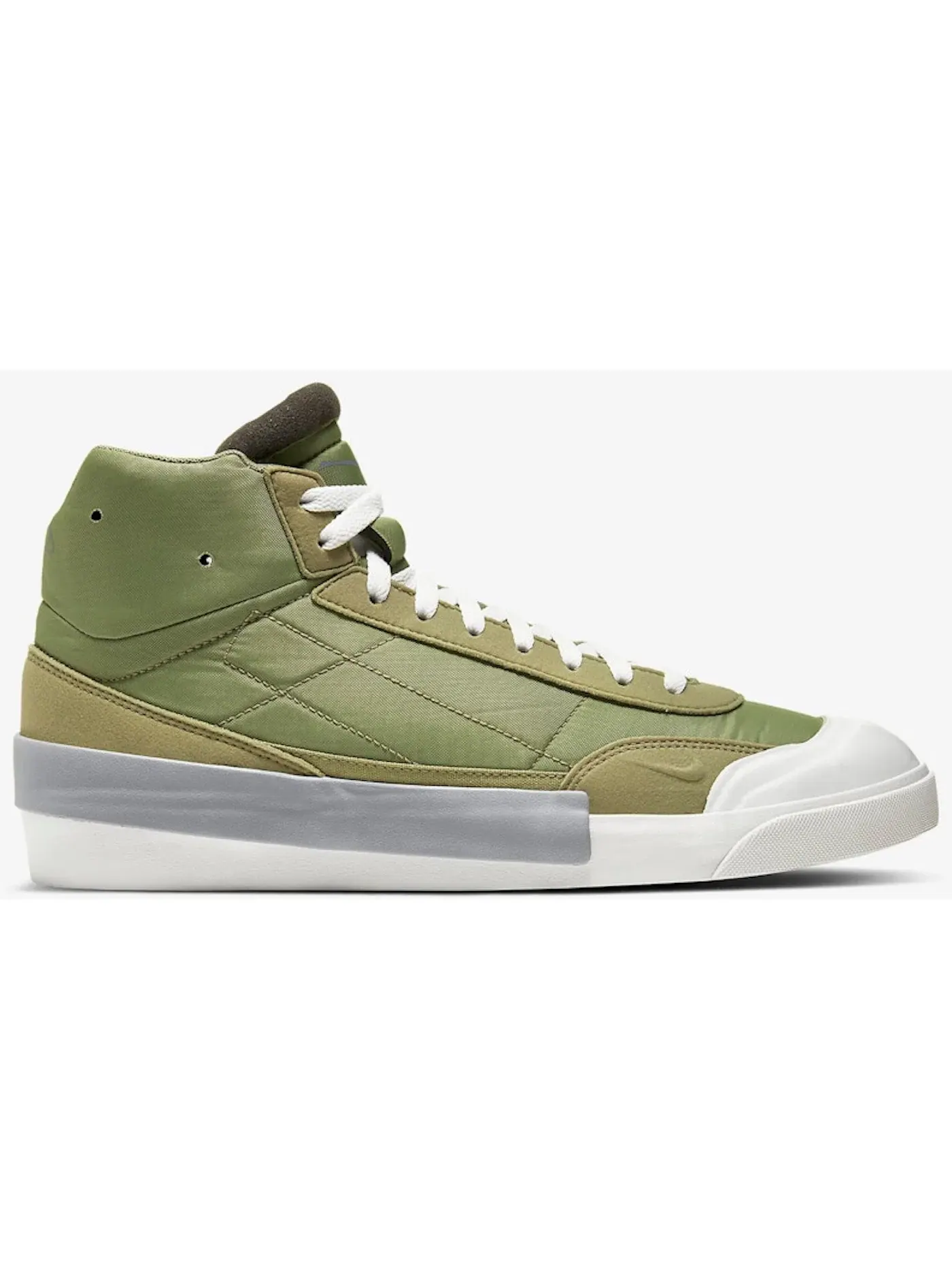 Мужские кроссовки Lifestyle Nike Drop-Type Mid — изображение 1 из 1, оливковый/белый-серый