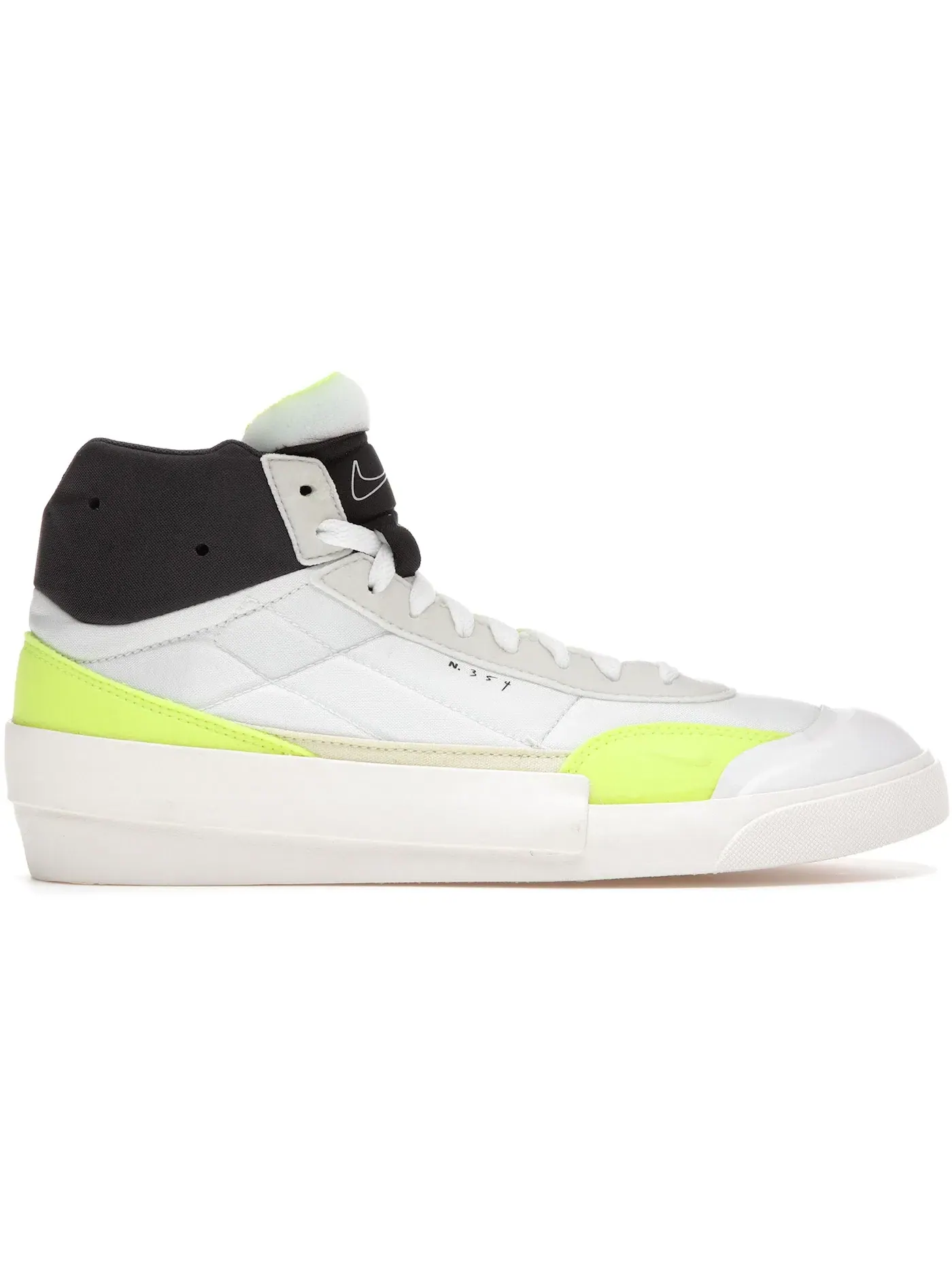 Мужские кроссовки Lifestyle Nike Drop Type Mid — изображение 1 из 1, белый/черный