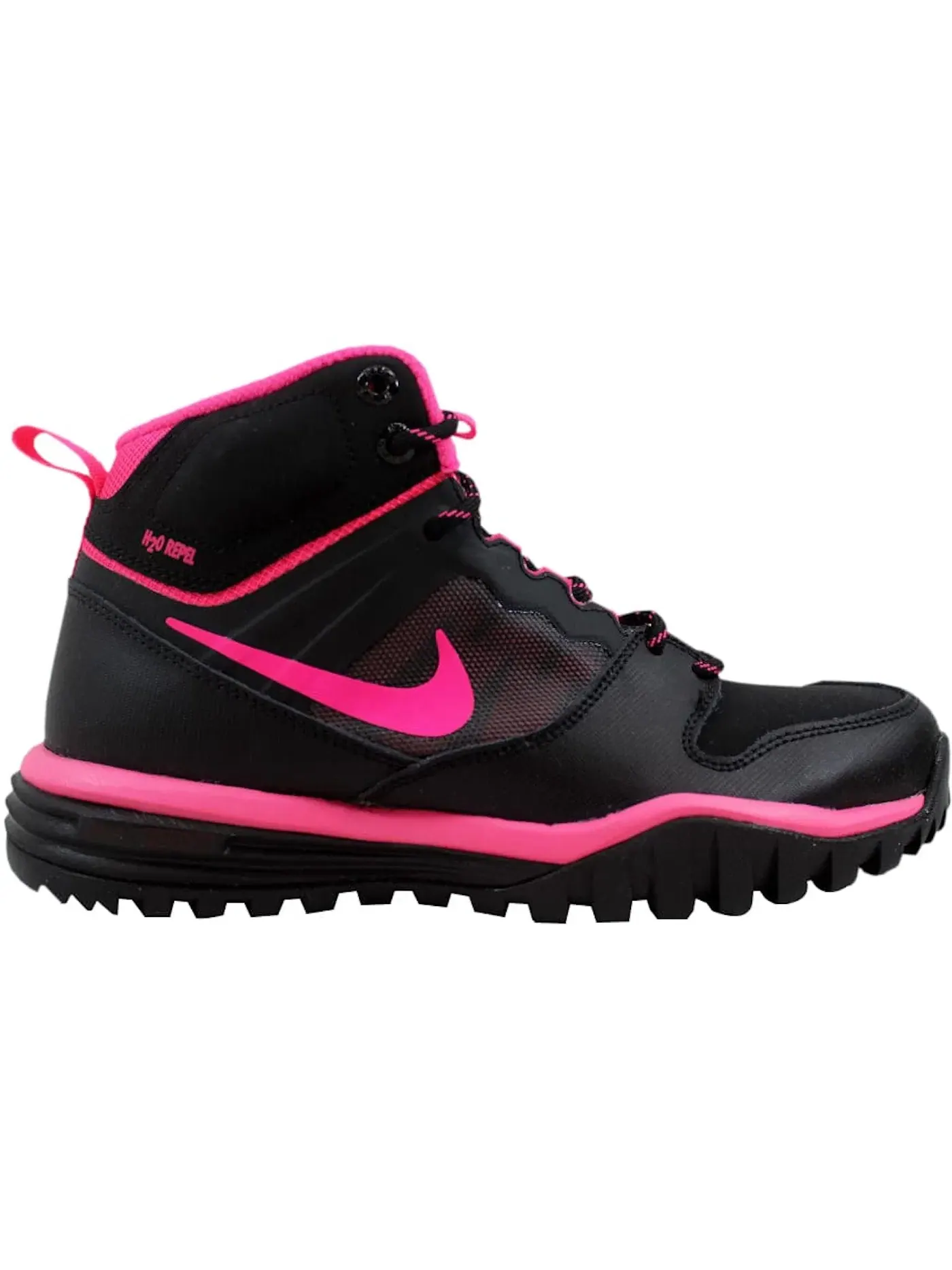 Детские ботинки Nike Dual Fusion Hills Mid — изображение 1 из 1, черный/черный