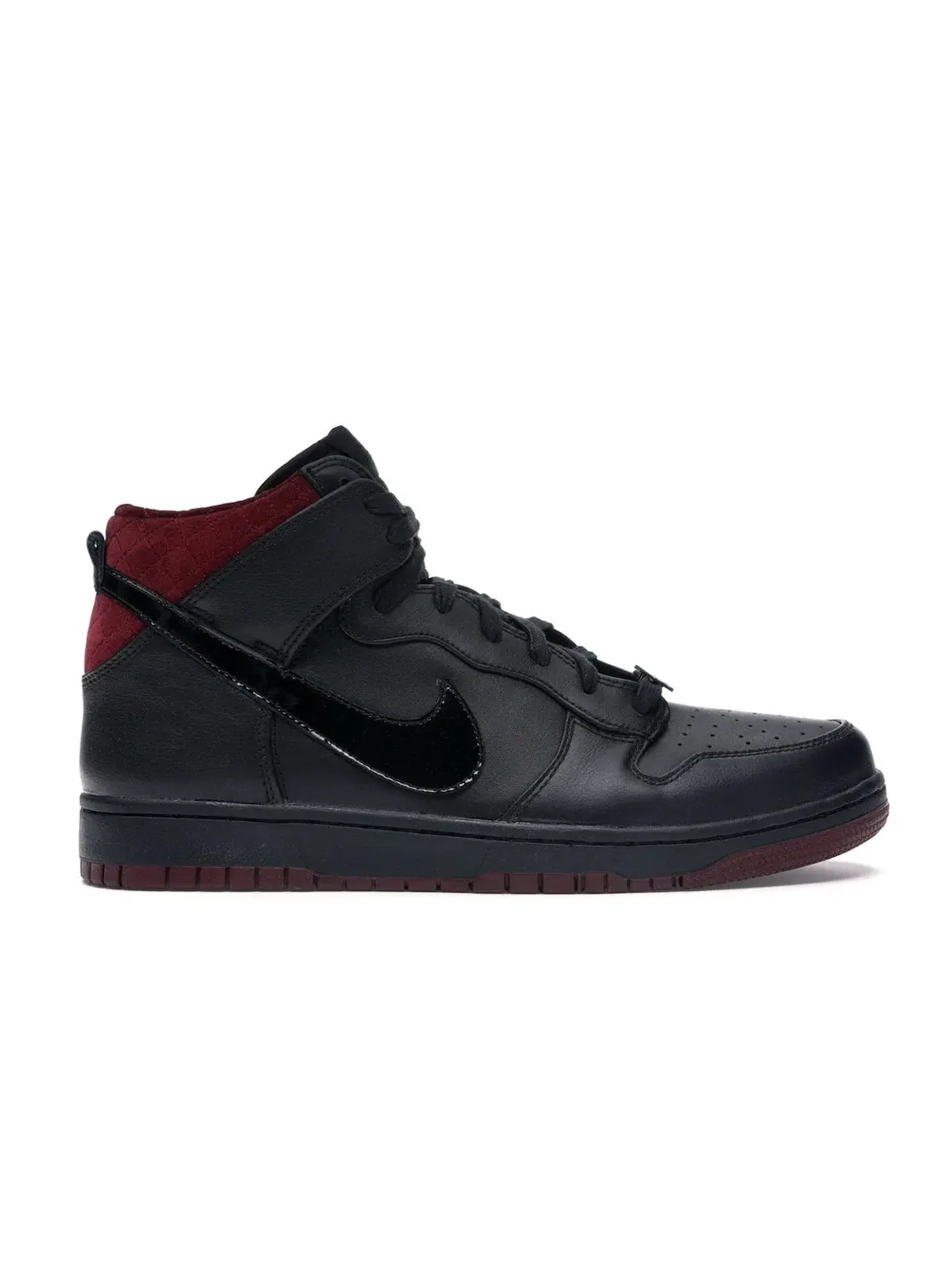 Мужские кроссовки для повседневной носки Nike Dunk CMFT Nike — изображение 1 из 4, черный/черный-красный