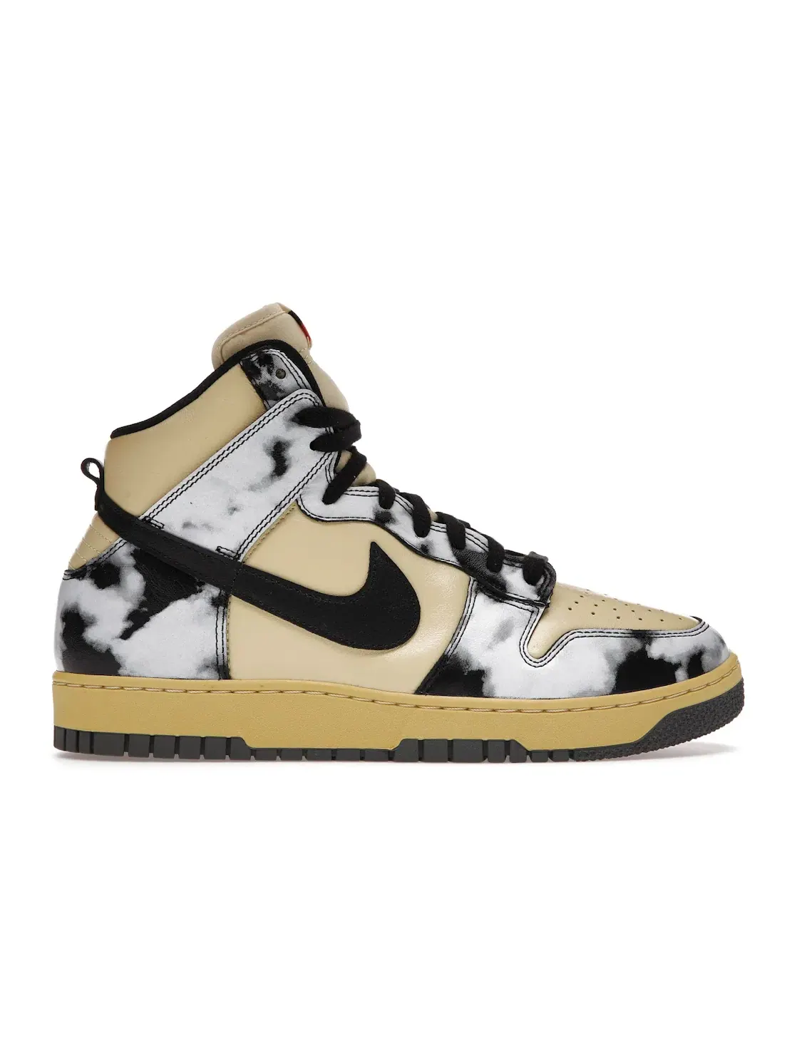 Мужские кроссовки Lifestyle с принтом Nike Dunk High 1985 — изображение 1 из 4, черный-золотистый