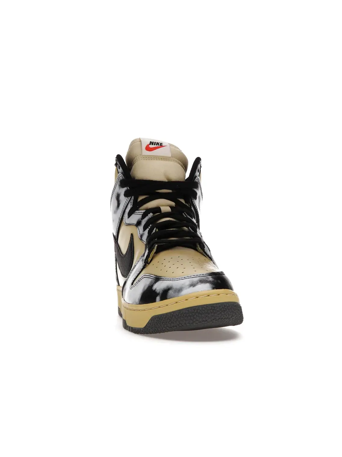 Мужские кроссовки Lifestyle с принтом Nike Dunk High 1985 — изображение 2 из 4, черный-золотистый