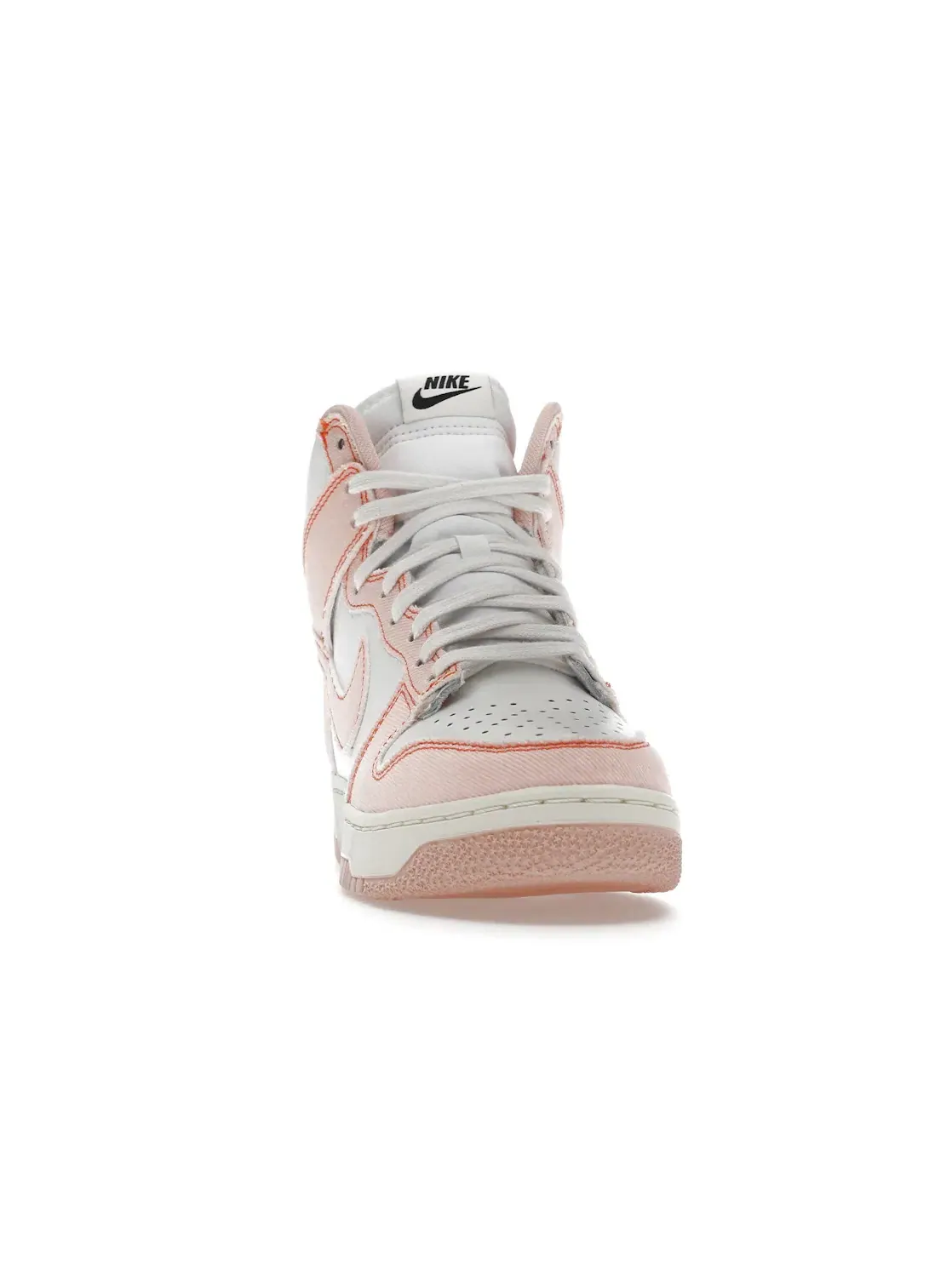 Женские кроссовки с высоким голенищем Nike Dunk High 1985 — изображение 2 из 4, белый/оранжевый