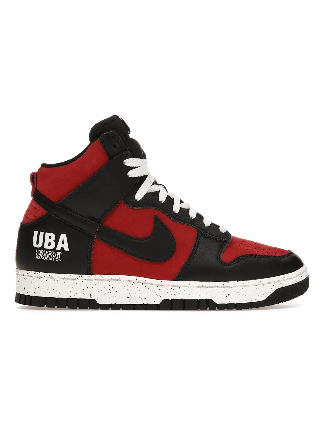 Мужские кроссовки с принтом Nike Dunk High 1985 Nike — изображение 1 из 4, красный/черный
