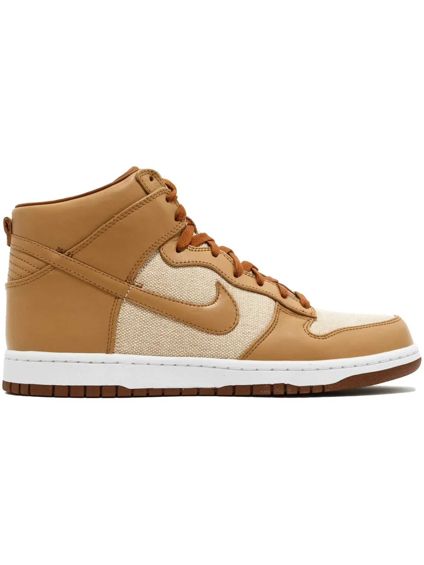 Мужские кроссовки Lifestyle Nike Dunk High, Natural/Underbrush-Acorn — изображение 1 из 1