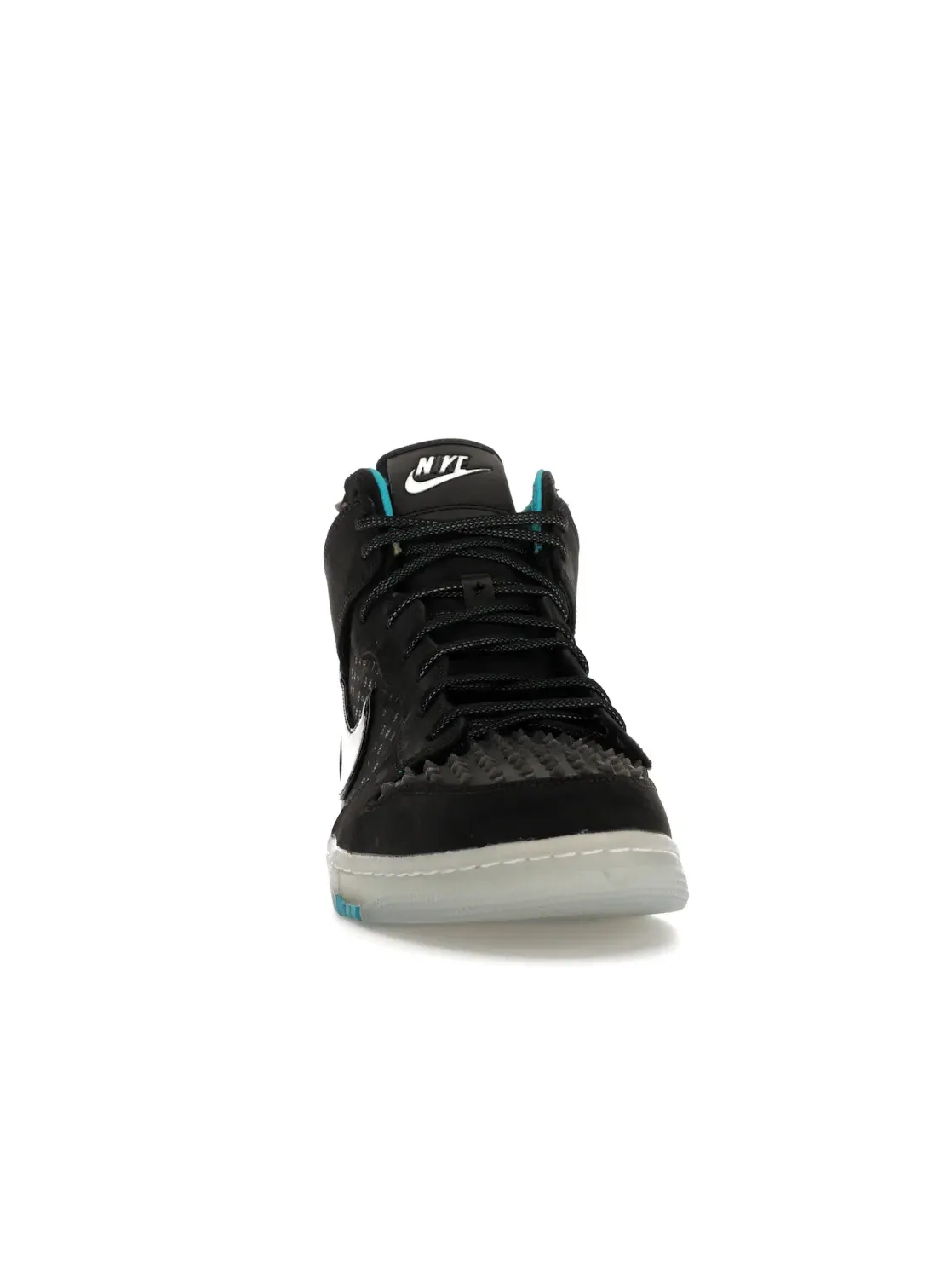 Мужские кроссовки Nike Dunk High All-Star Game (2015) — изображение 2 из 4, черный/черный