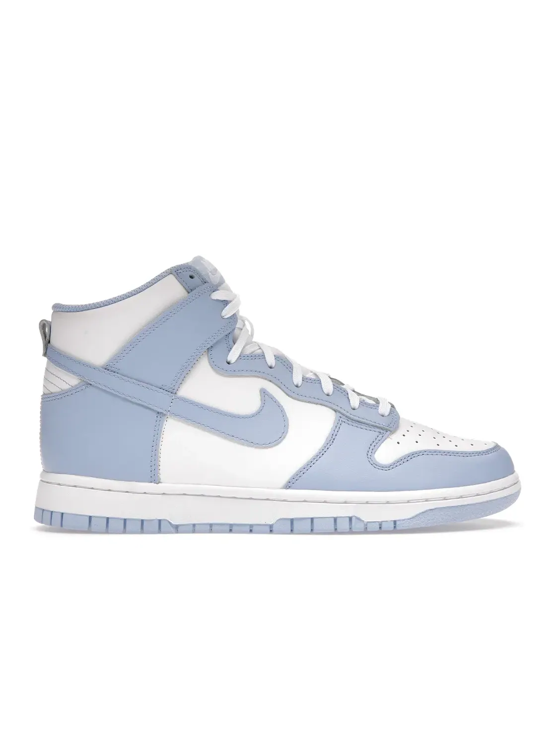 Женские кроссовки с высоким верхом Nike Dunk High Aluminum — изображение 1 из 4, белый