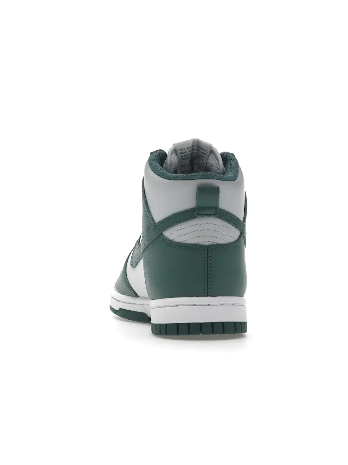 Женские кроссовки высокие Nike Dunk High — изображение 4 из 4, платиновый//белый