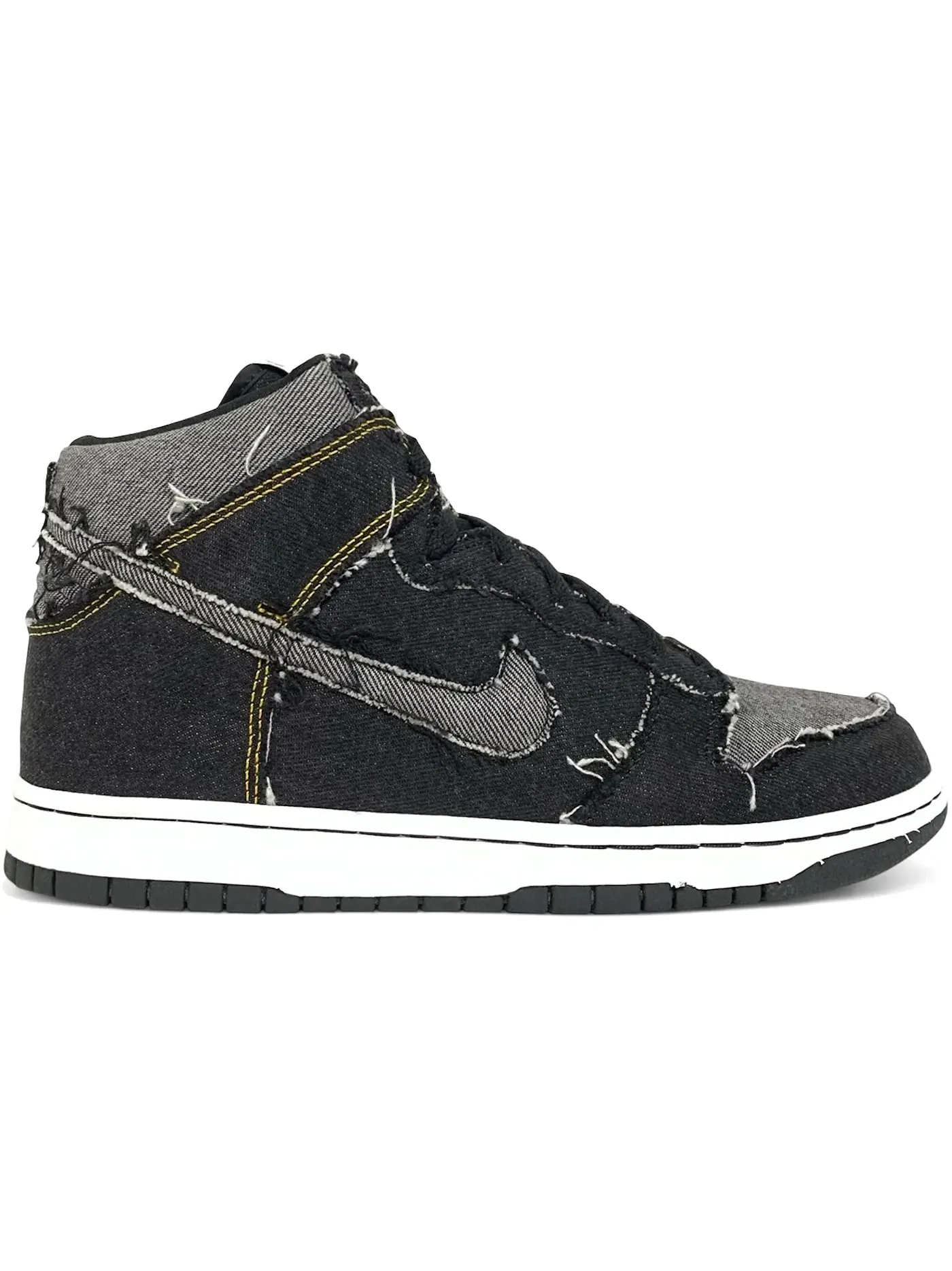 Мужские кроссовки Lifestyle Nike Dunk High — изображение 1 из 1, черный/черный/белый