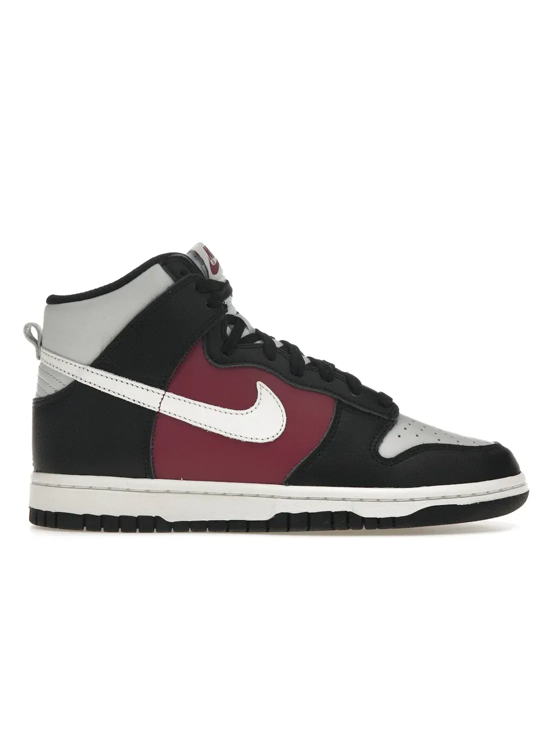 Женские кроссовки для повседневной носки Nike Dunk High Nike — изображение 1 из 4, черный//платиновый/белый
