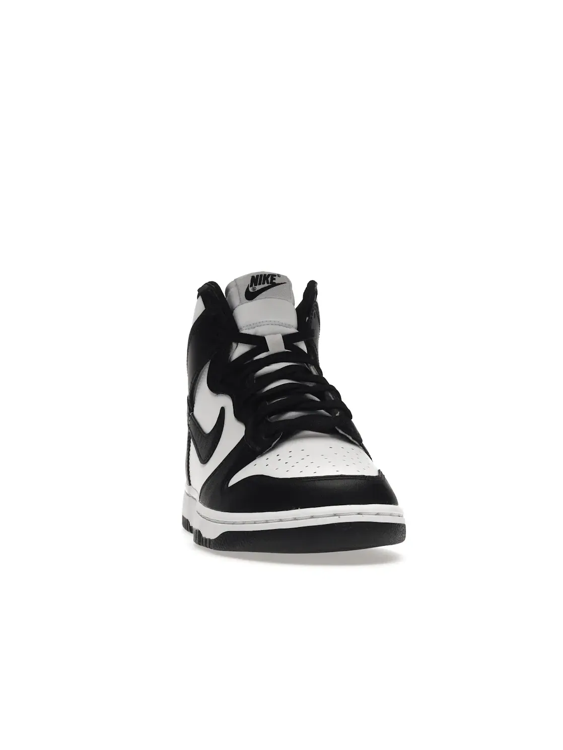 Мужские кроссовки Lifestyle Nike Dunk High — изображение 2 из 4, белый/черный-оранжевый