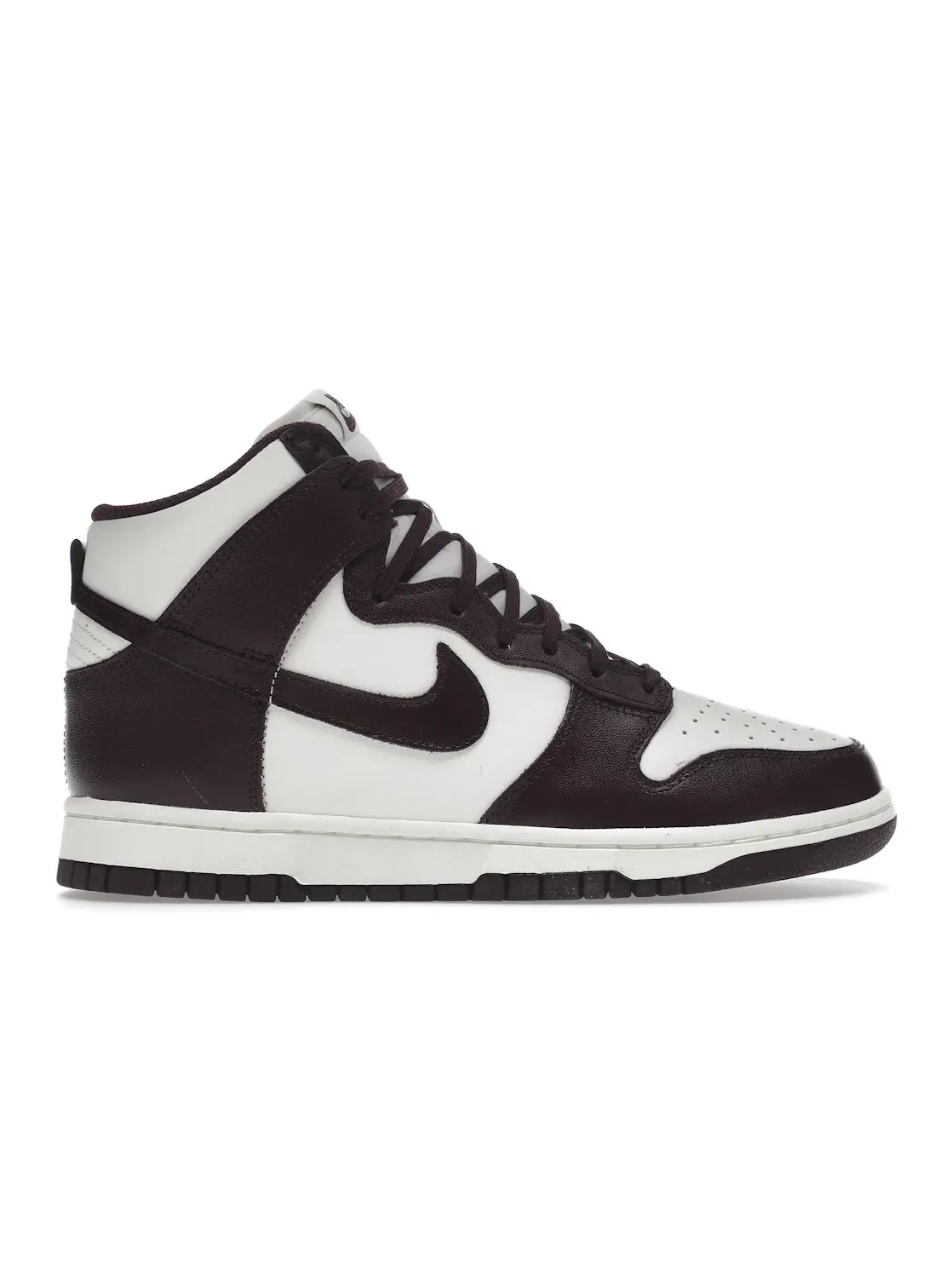 Женские кроссовки Nike Dunk High — изображение 1 из 4, бордовый/бордовый