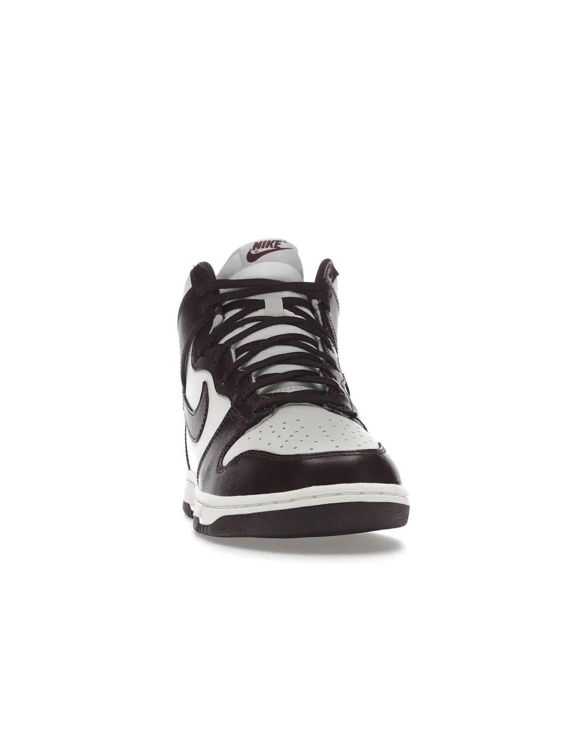 Женские кроссовки Nike Dunk High — изображение 2 из 4, бордовый/бордовый