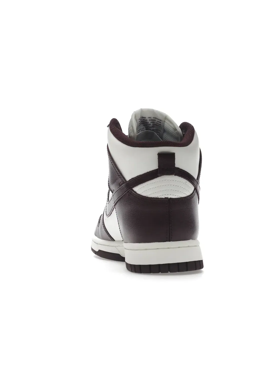 Женские кроссовки Nike Dunk High — изображение 4 из 4, бордовый/бордовый