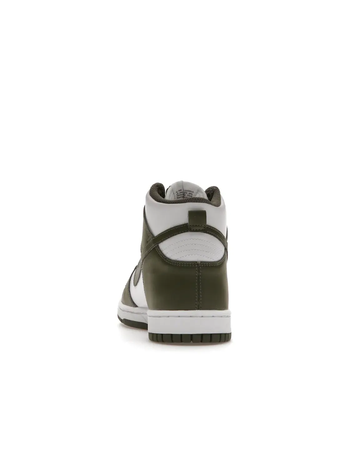 Детские кроссовки с высоким верхом Nike Dunk High Retro — изображение 4 из 4, белый/хаки