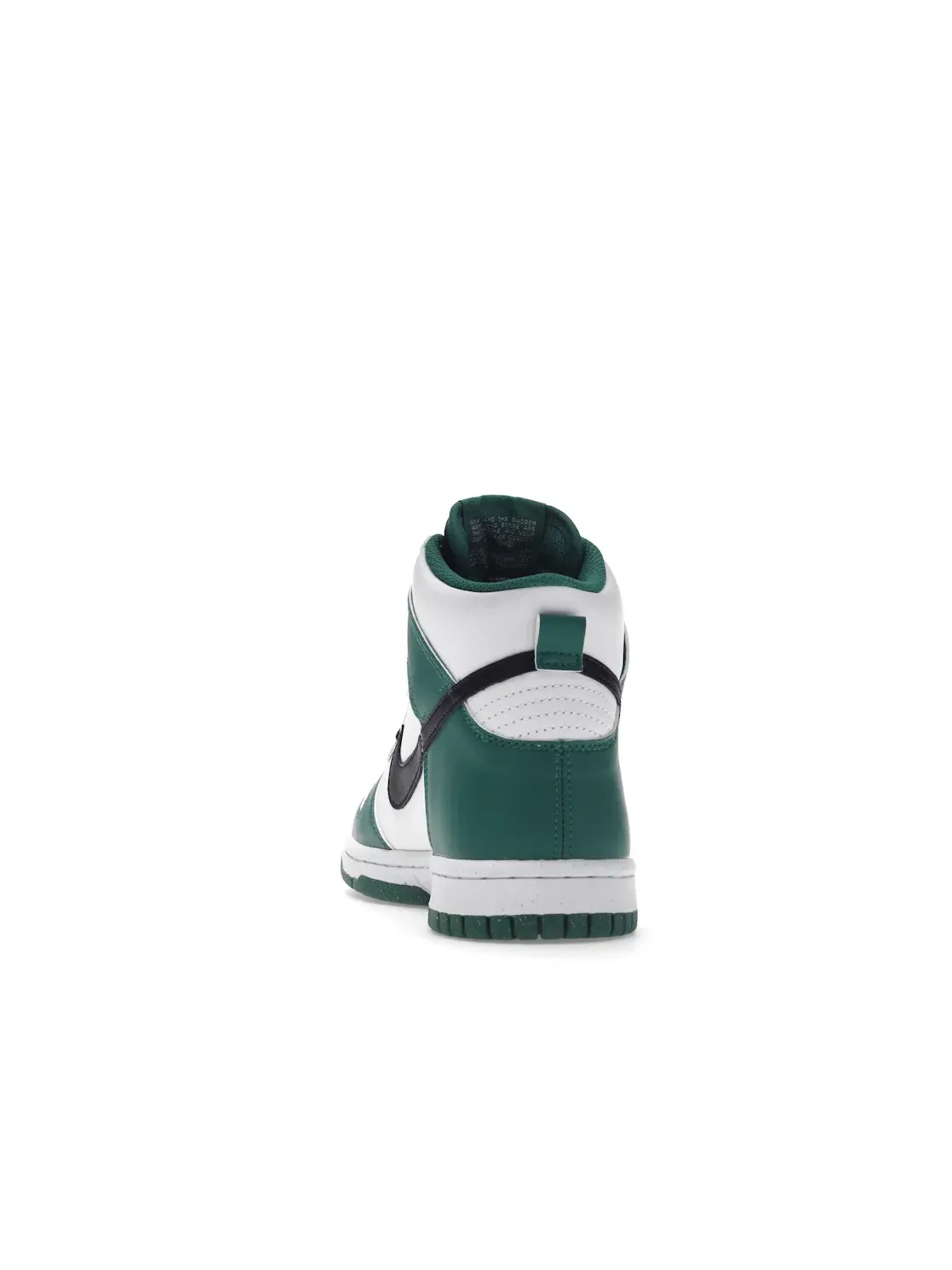 Детские кроссовки высокие с дизайном Boston Celtics Nike Dunk High — изображение 4 из 4, белый/зеленый/черный