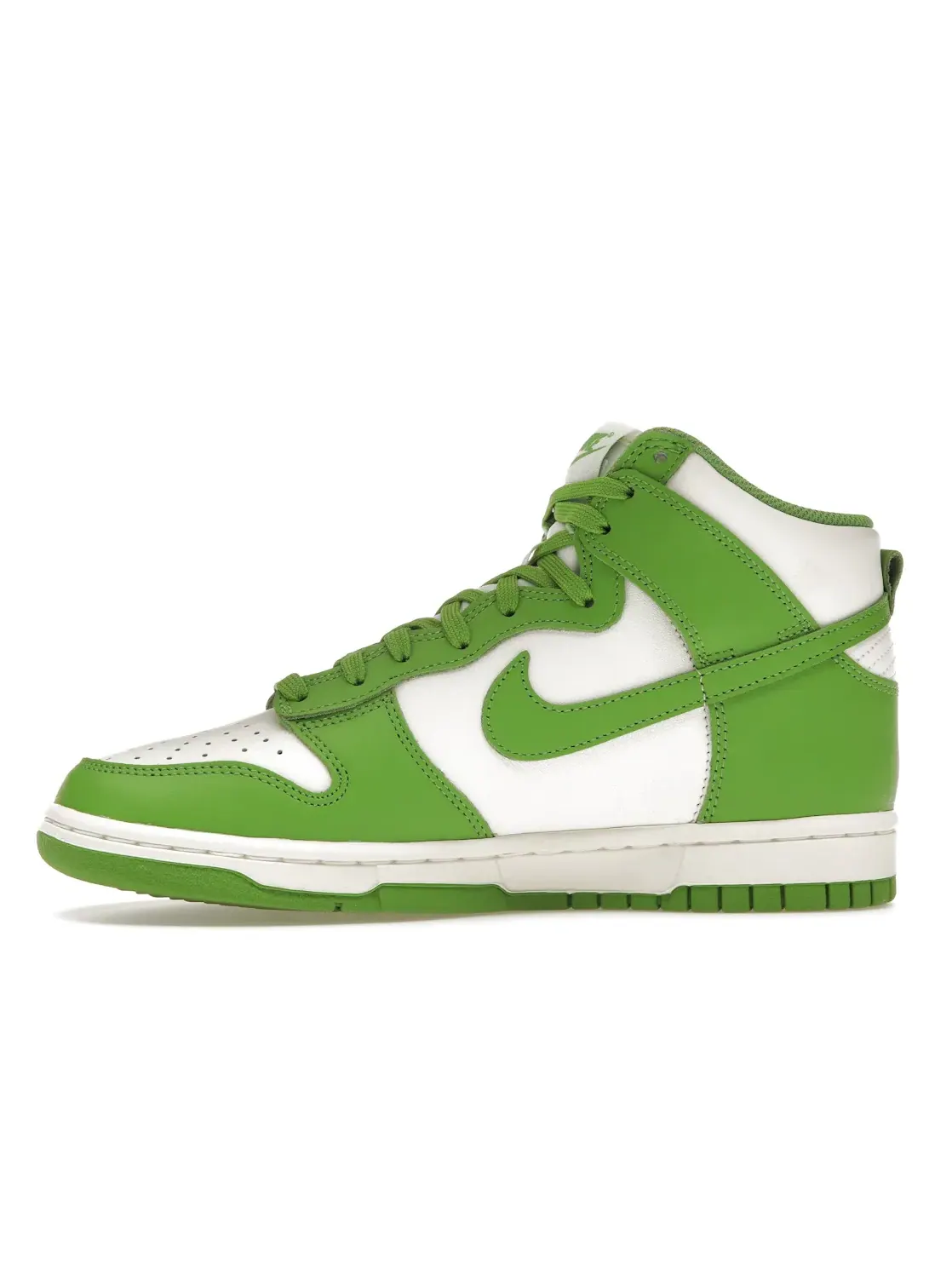 Женские кроссовки высокие с принтом Nike Dunk High Nike, Chlorophyll/Sail/Chlorophyll — изображение 3 из 4