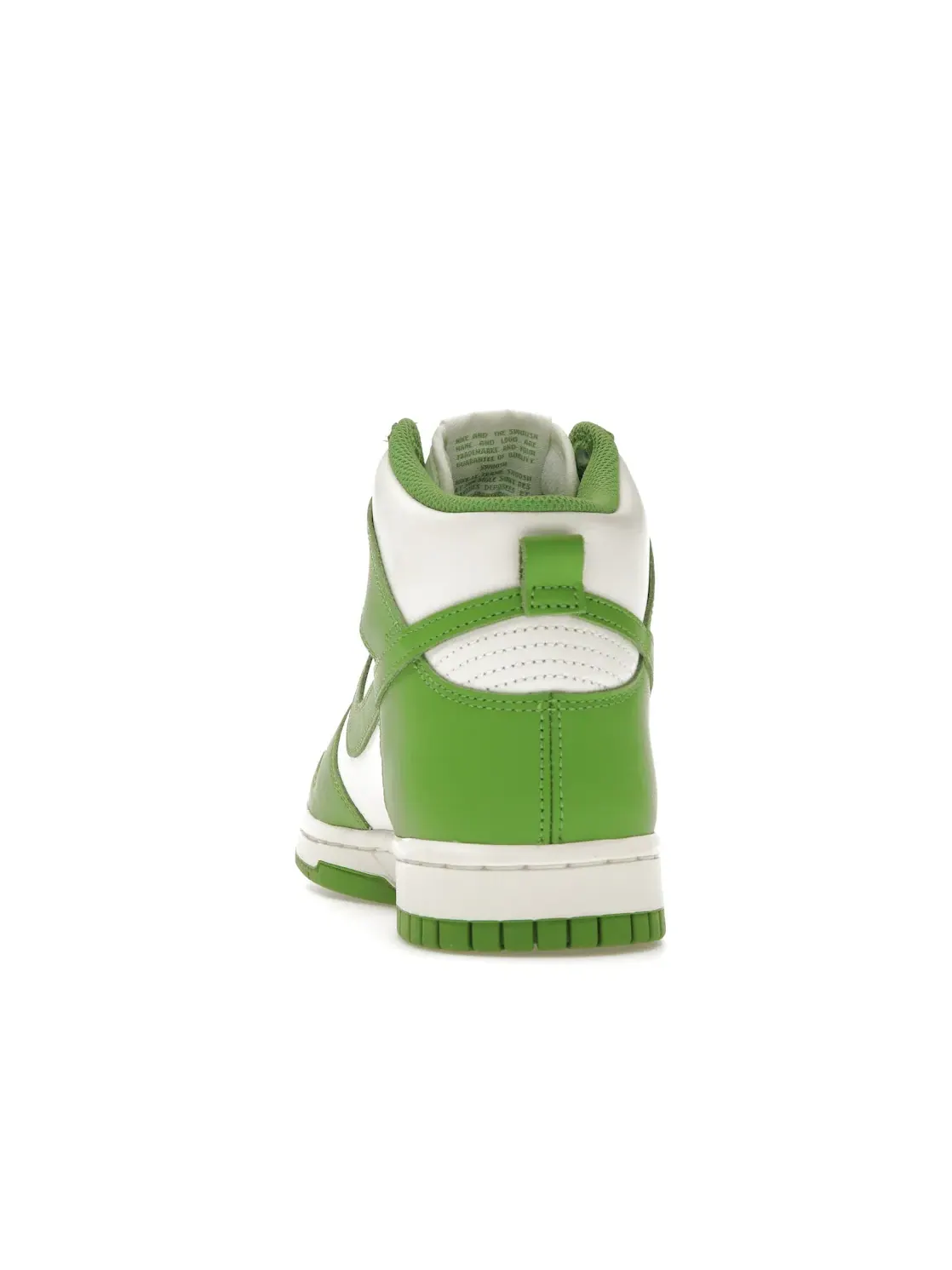 Женские кроссовки высокие с принтом Nike Dunk High Nike, Chlorophyll/Sail/Chlorophyll — изображение 4 из 4