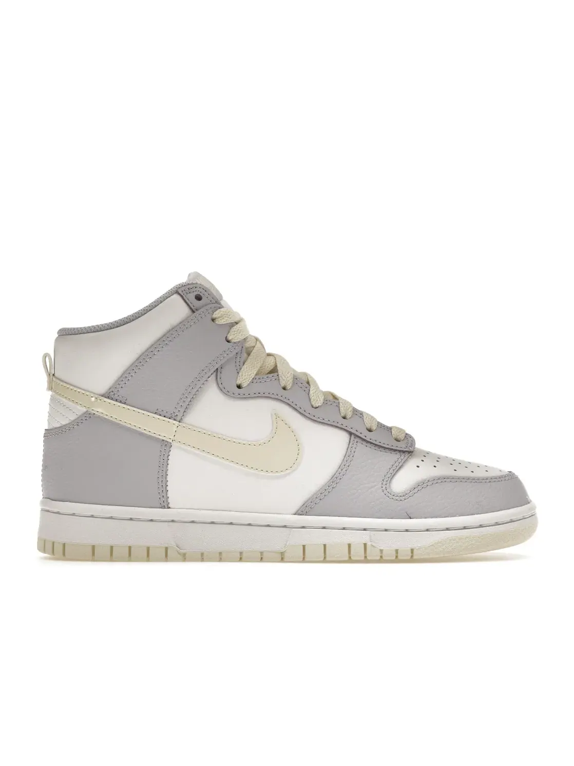 Женские кроссовки Lifestyle Nike Dunk High — изображение 1 из 4, белый/-фиолетовый
