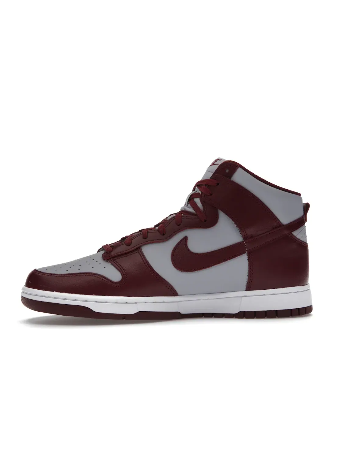 Мужские кроссовки высокие с гладкой кожи Nike Dunk High Retro Nike — изображение 3 из 4, темный/темный/серый