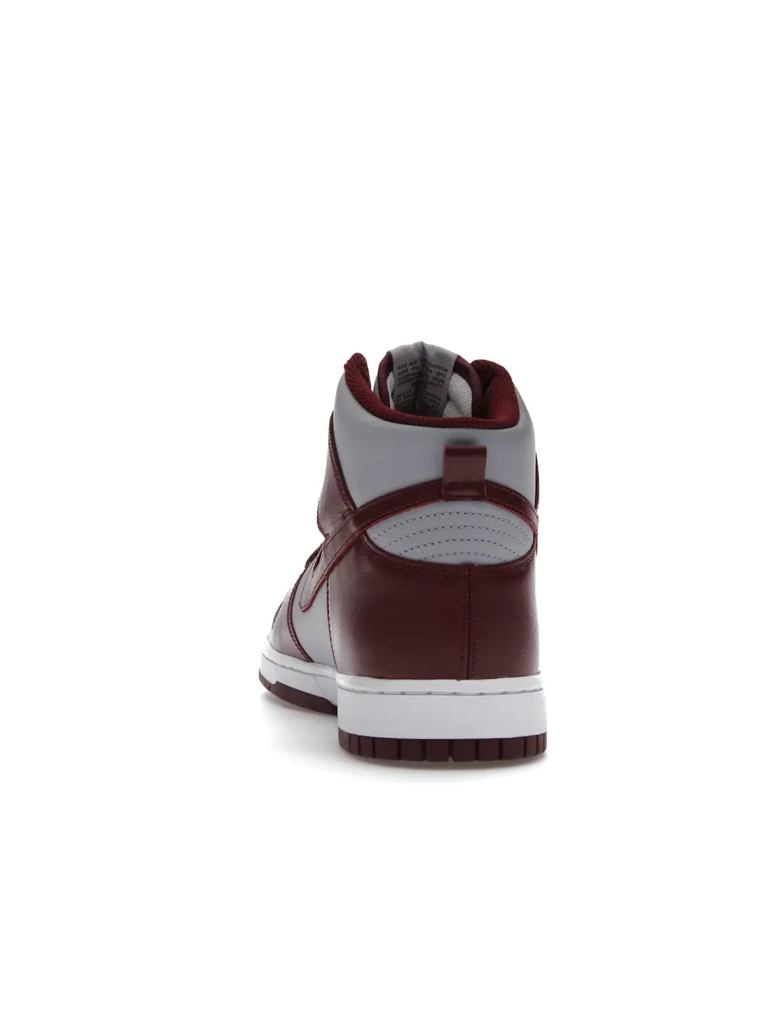 Мужские кроссовки высокие с гладкой кожи Nike Dunk High Retro Nike — изображение 4 из 4, темный/темный/серый