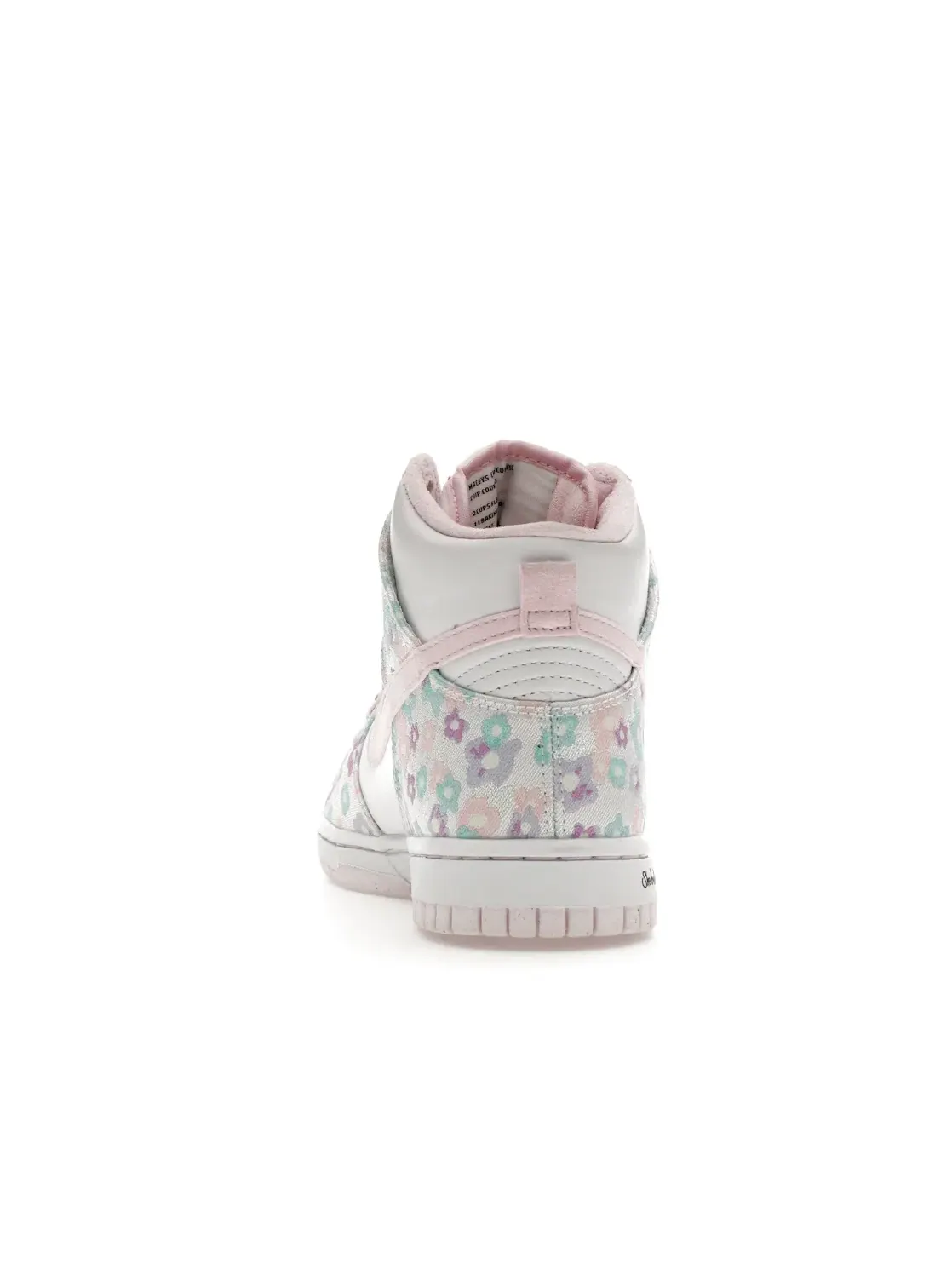 Женские кроссовки с цветочным принтом Nike Dunk High — изображение 4 из 4, мульти