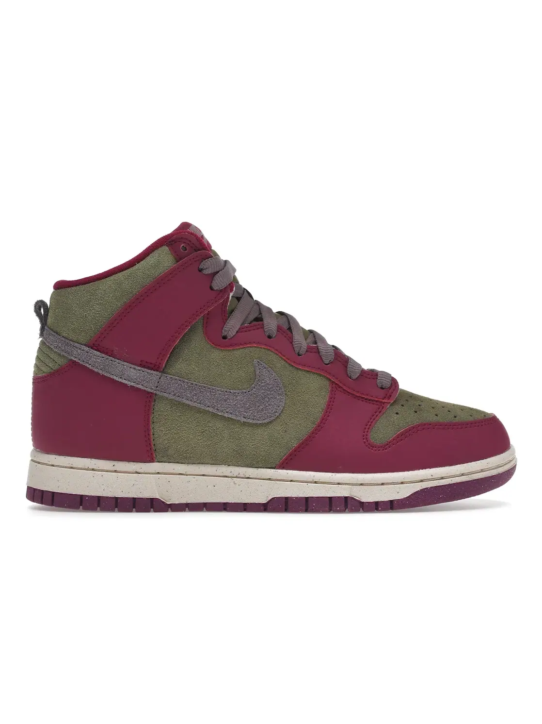 Женские кроссовки высокие Nike Dunk High — изображение 1 из 4, фиолетовый