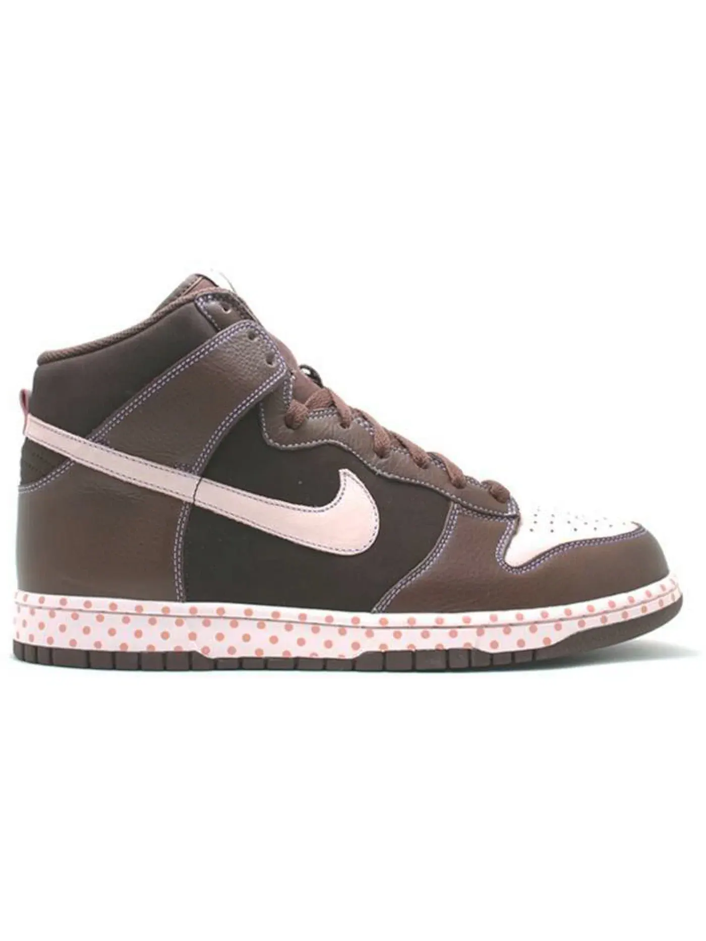 Мужские кроссовки Lifestyle Nike Dunk High — изображение 1 из 1, темный/розовый