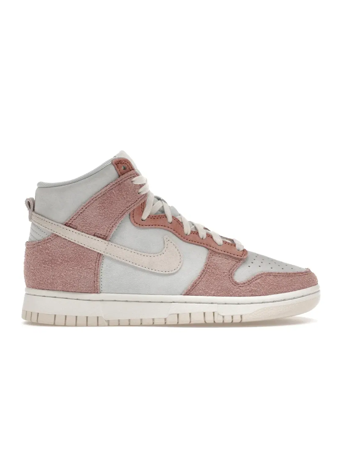 Мужские кеды Lifestyle Nike Dunk High — изображение 1 из 4, розовый-белый
