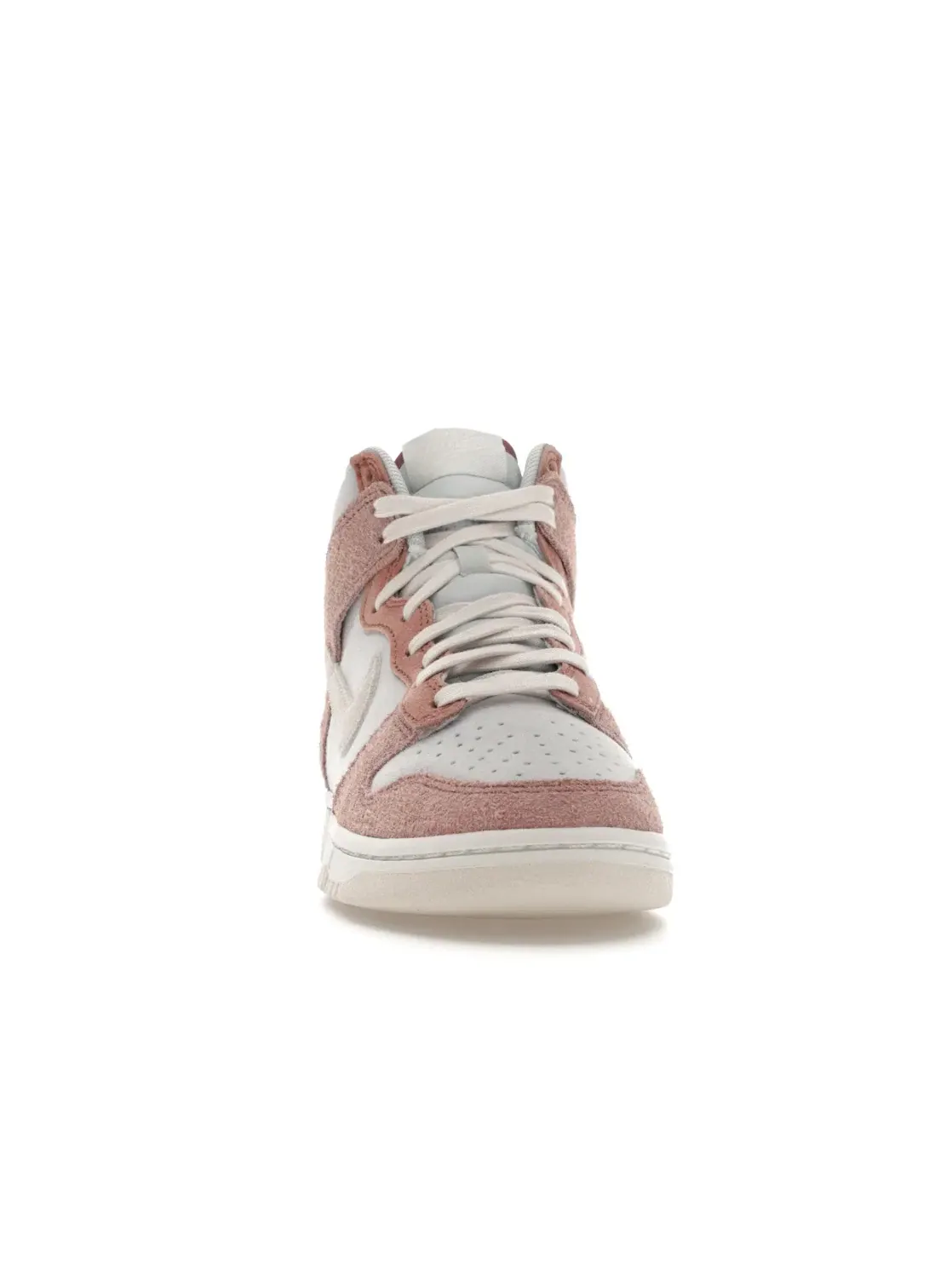 Мужские кеды Lifestyle Nike Dunk High — изображение 2 из 4, розовый-белый